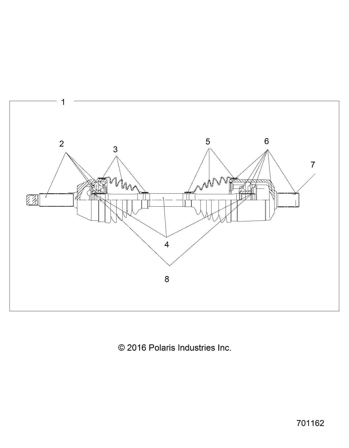 Part Number : 2206544 JOINT KIT  INNER