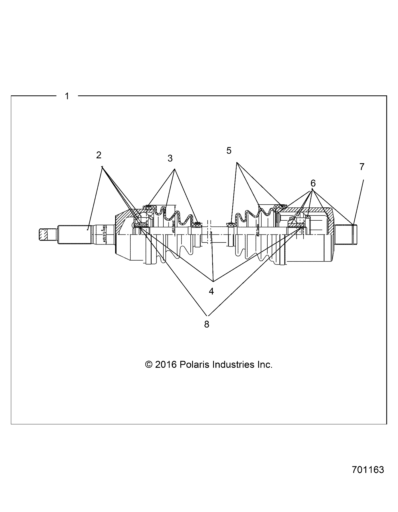 Part Number : 2206521 JOINT  OUTER