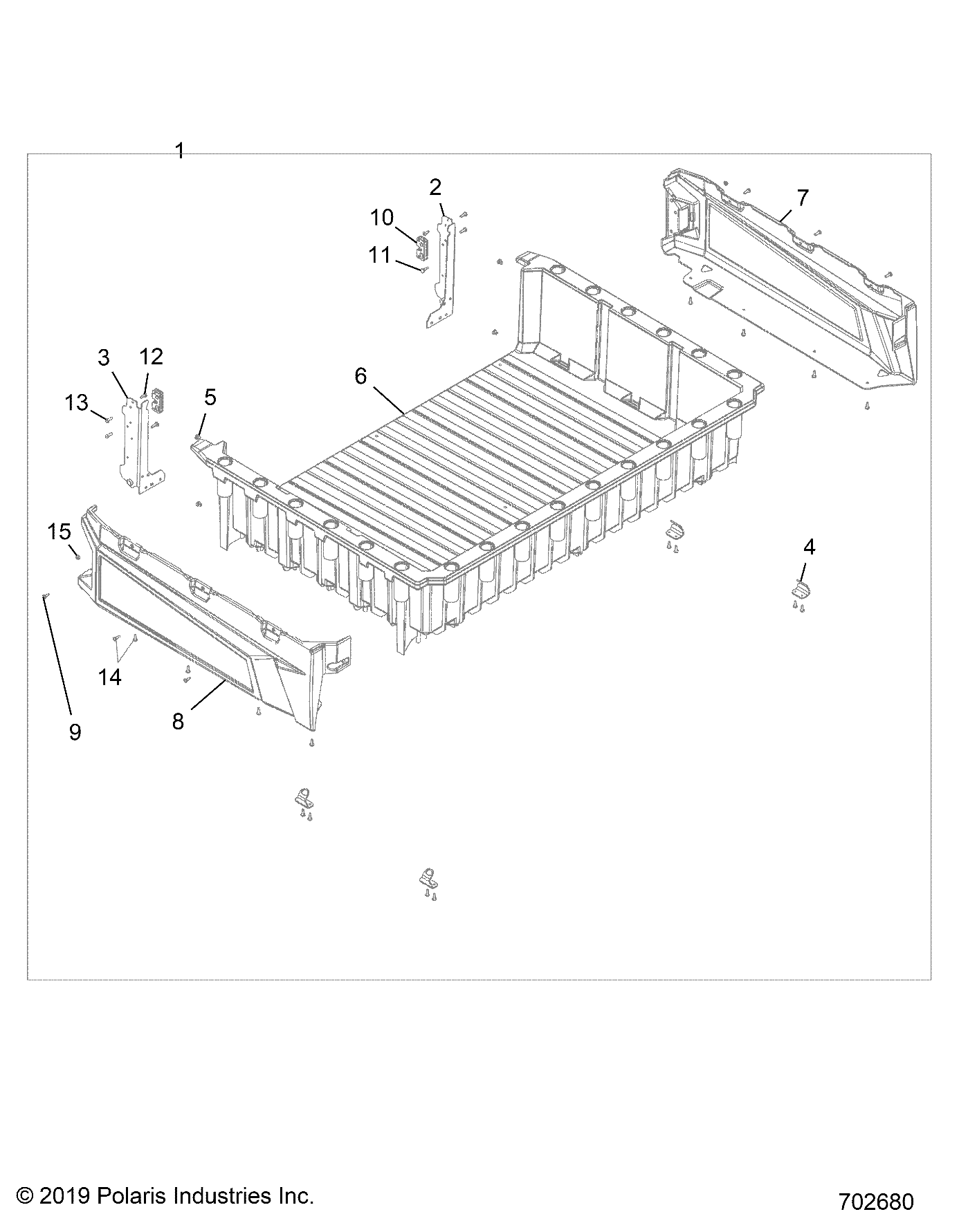 Part Number : 5454697 TAILGATE HOOK LATCH