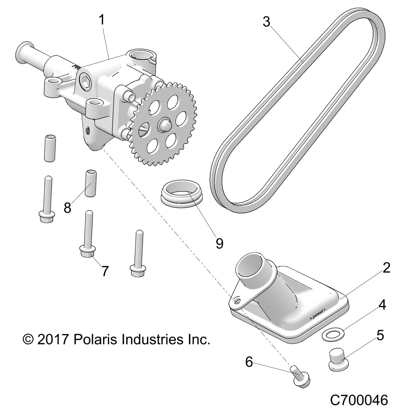 Part Number : 3225043 CHAIN-OIL PUMP DRIVE G-90