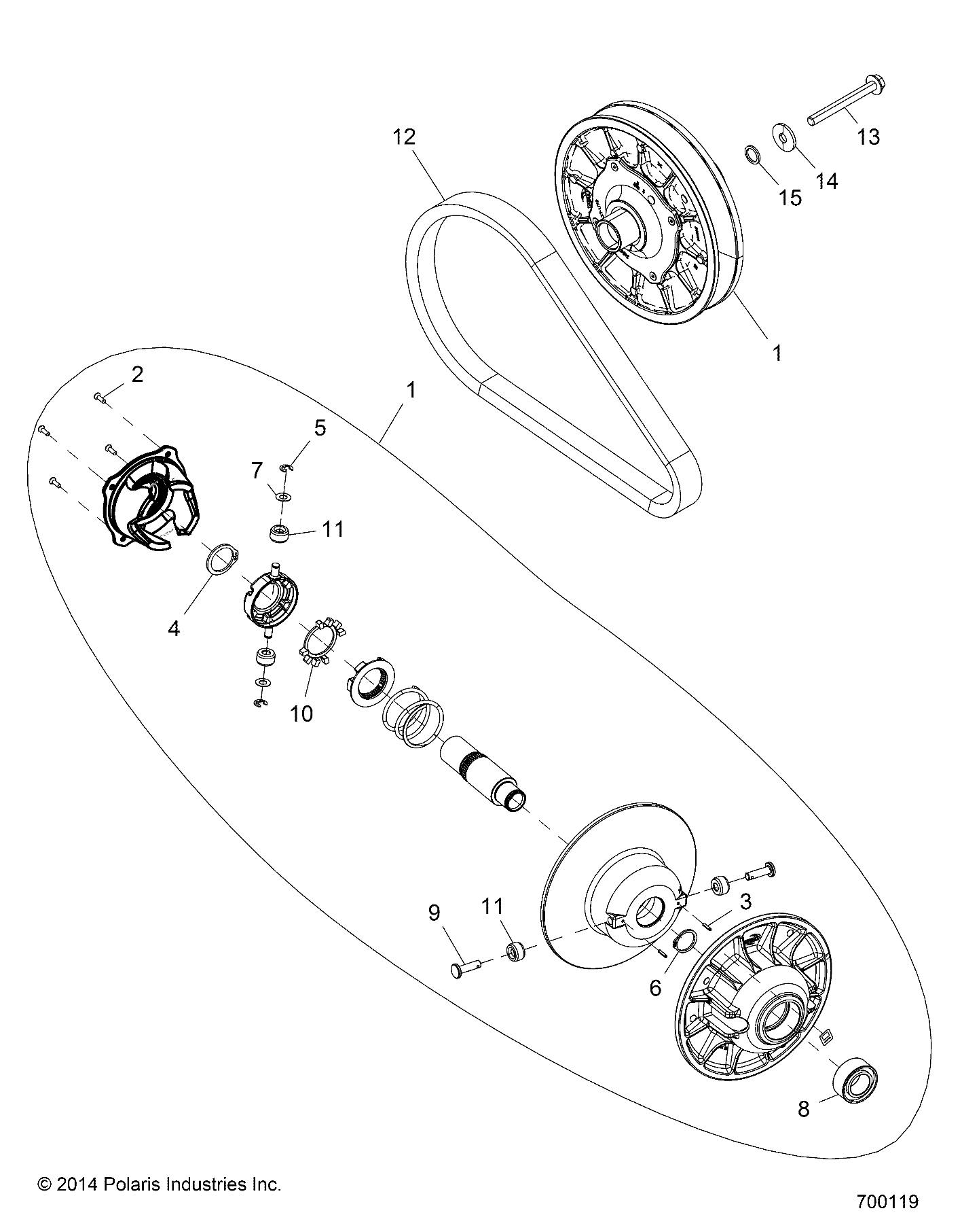 Part Number : 1323281 ASM-CLUTCH DRIVEN