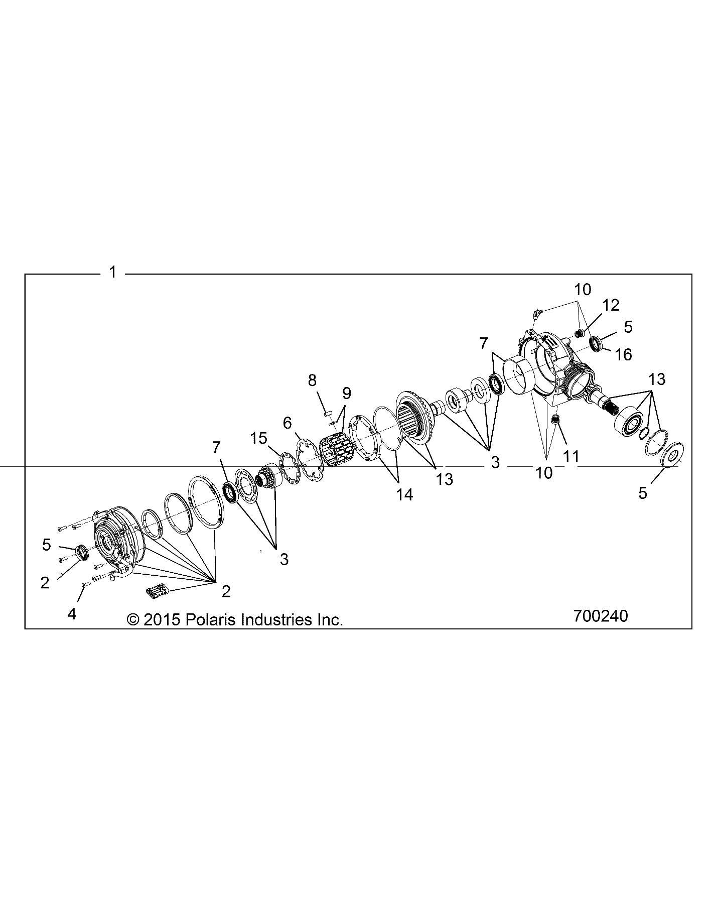 Part Number : 3235522 OUTPUT HUB ASSEMBLY