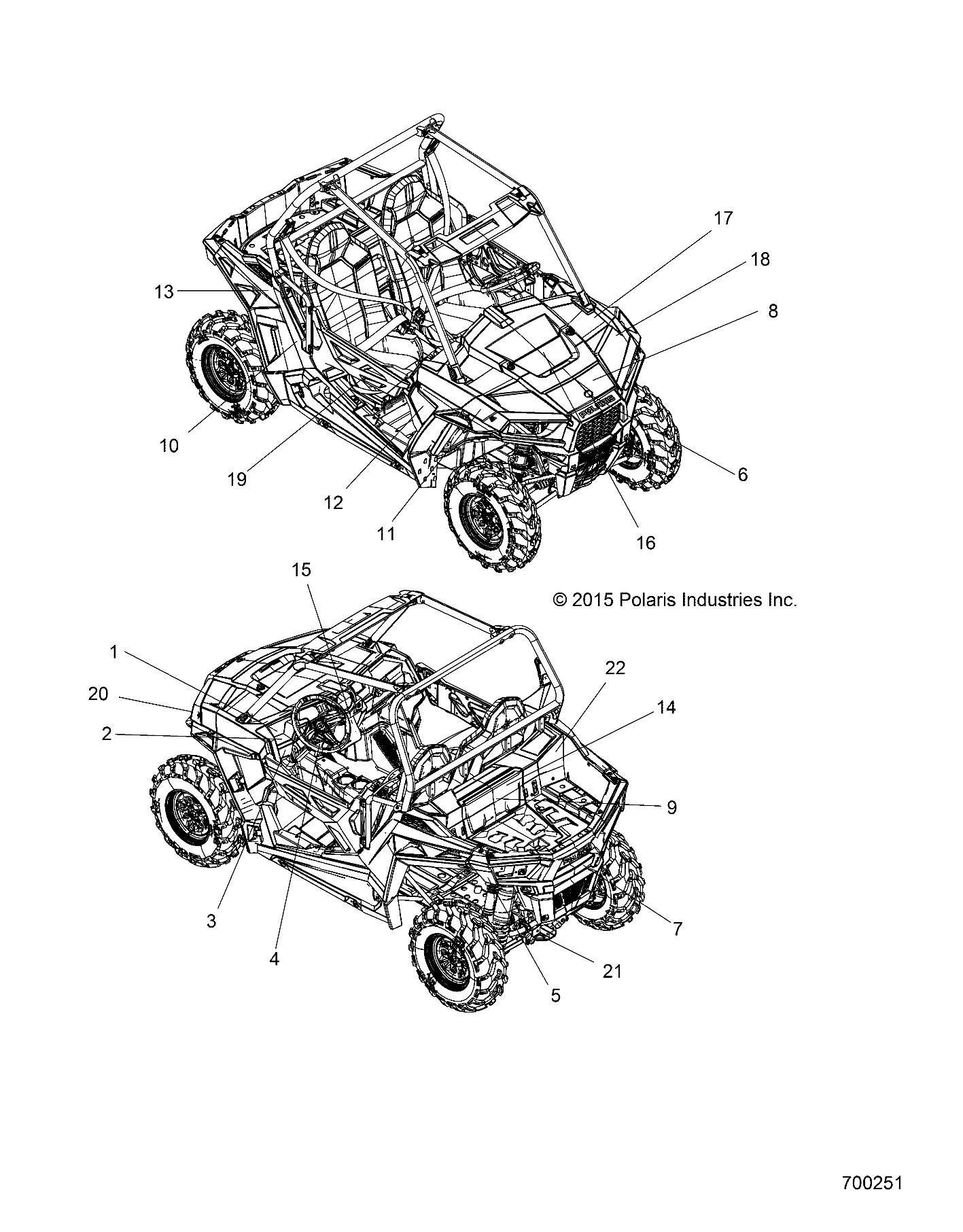 Part Number : 7182549 DECAL-HOOD SIDE BTM EPS LH