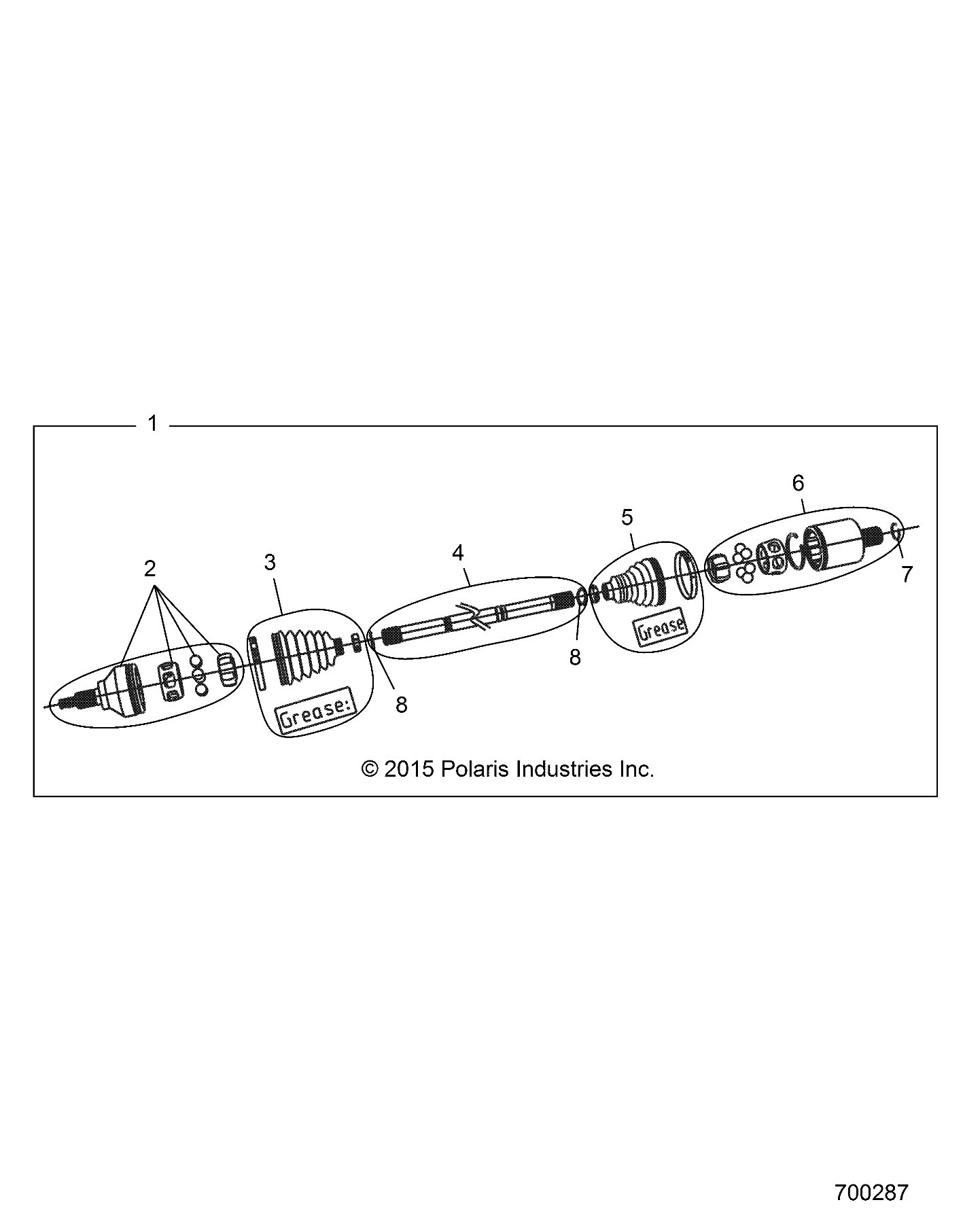 Foto diagrama Polaris que contem a peça 1333942