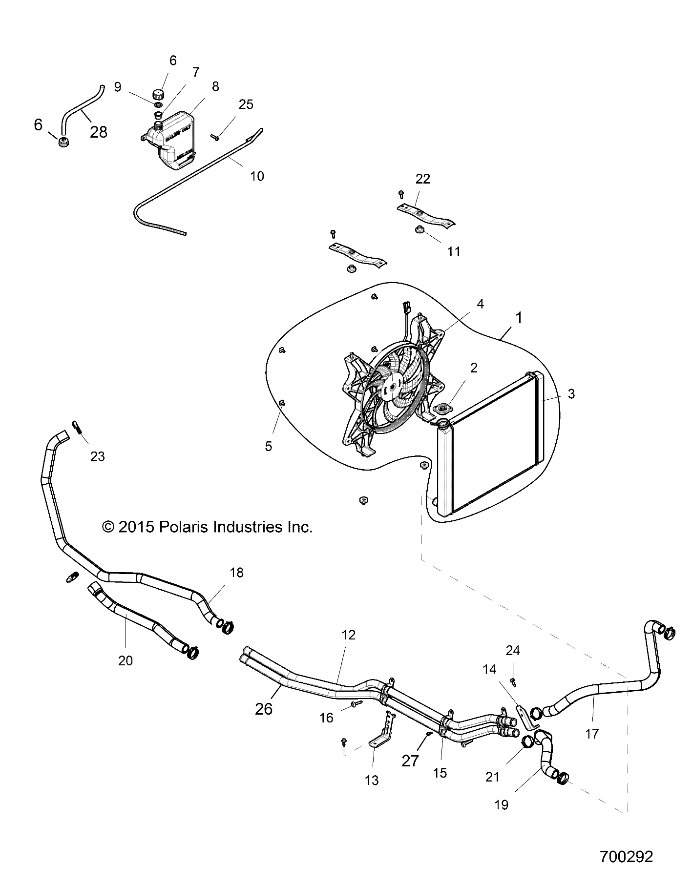 Part Number : 5139908 COOLANT TUBE  1 IN