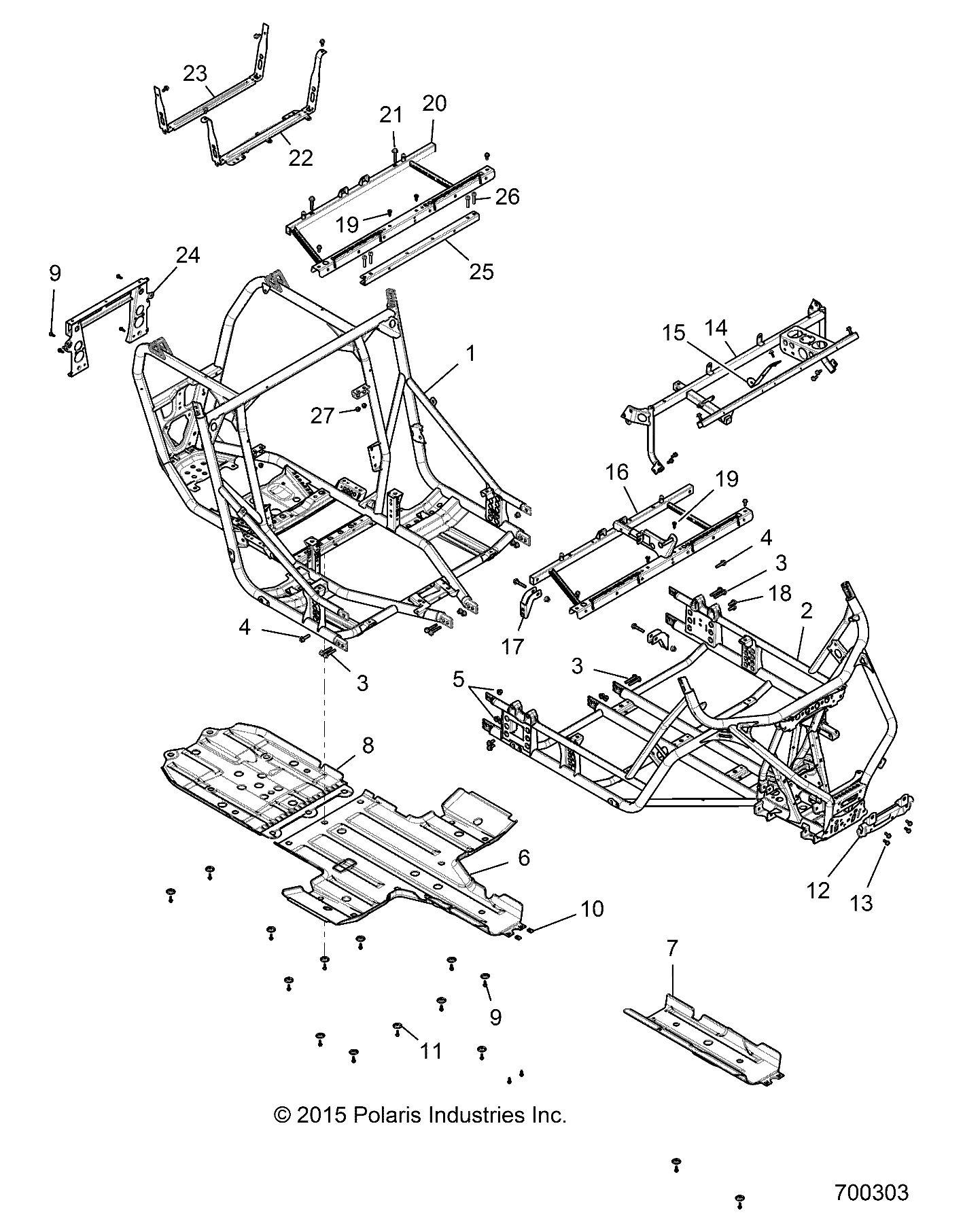 Part Number : 5260948-329 BOX SUPPORT BRACKET  REAR  BLA