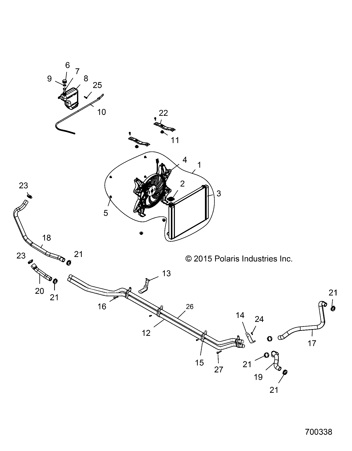 Part Number : 5141785 COOLANT TUBE  1 IN  MP