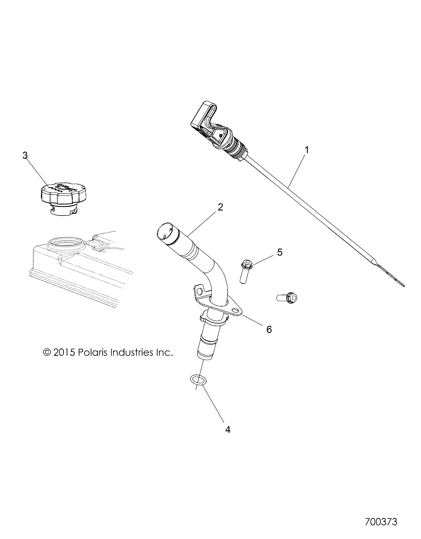 Foto diagrama Polaris que contem a peça 1204967