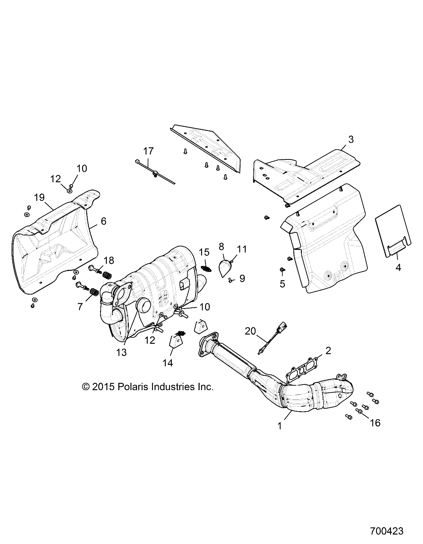 Part Number : 1262670 SILENCER ASSEMBLY