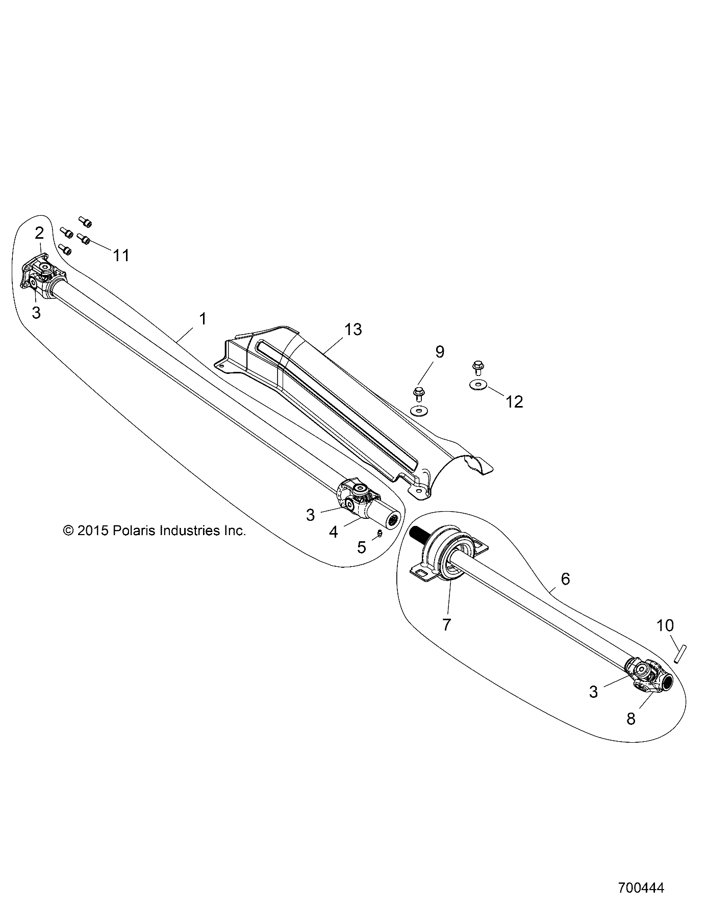 Part Number : 3515042 BEARING-PROP ISOLATED