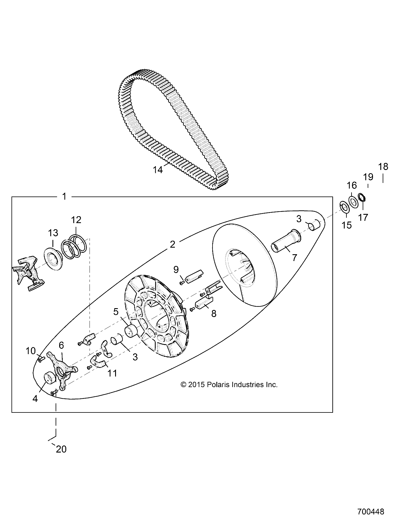 Part Number : 7710816 EXTERNAL RETAINING RING