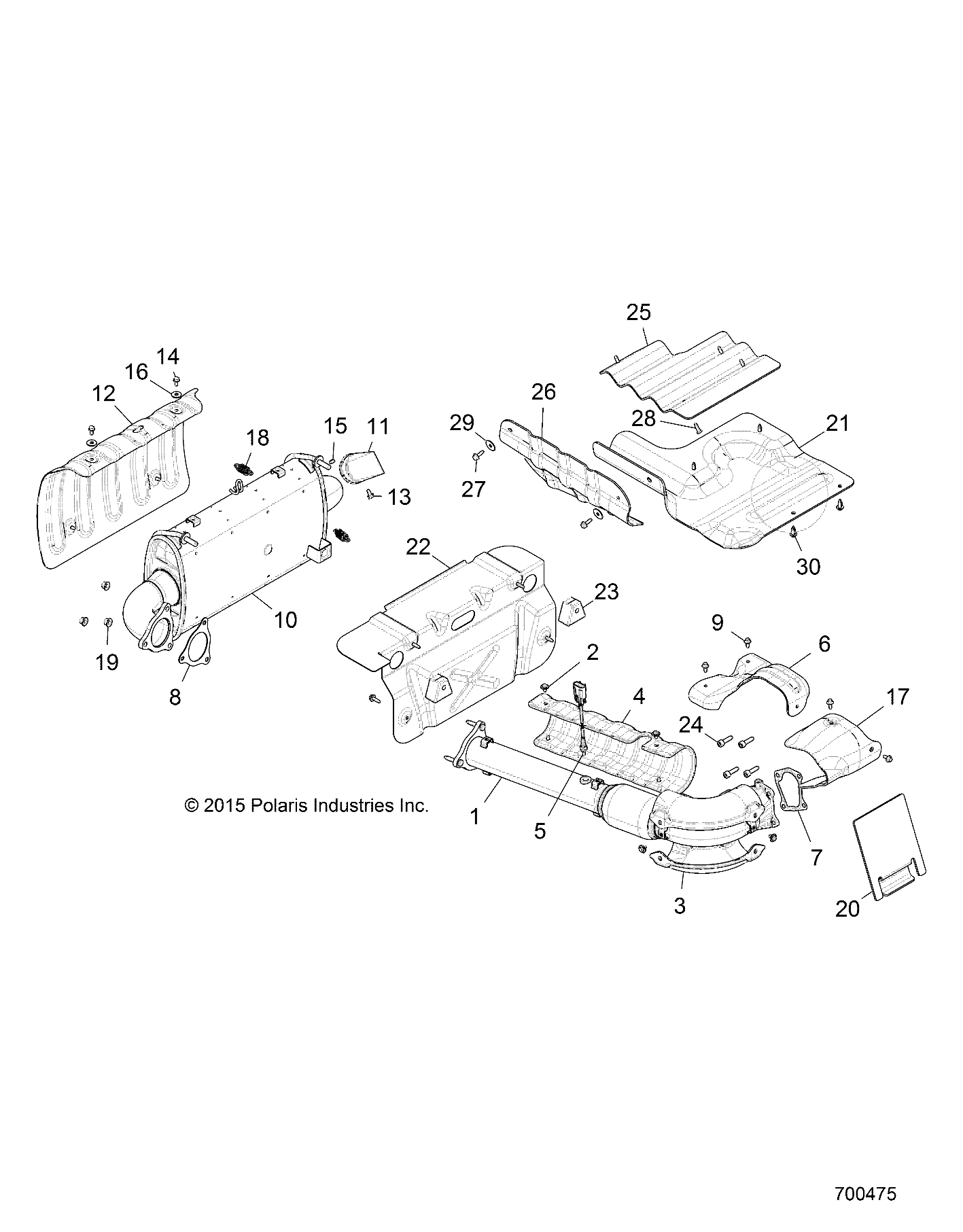 Part Number : 1262655 SILENCER ASSEMBLY