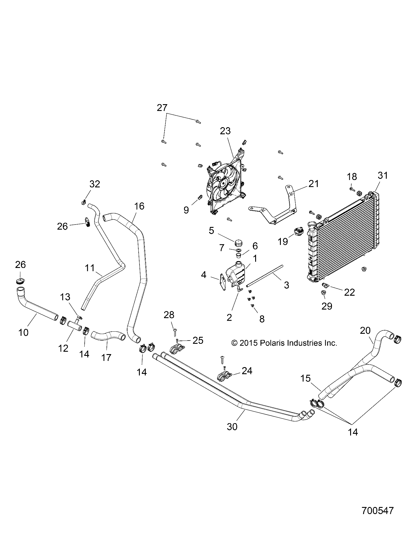 Part Number : 5141420 COOLANT TUBE  1 IN