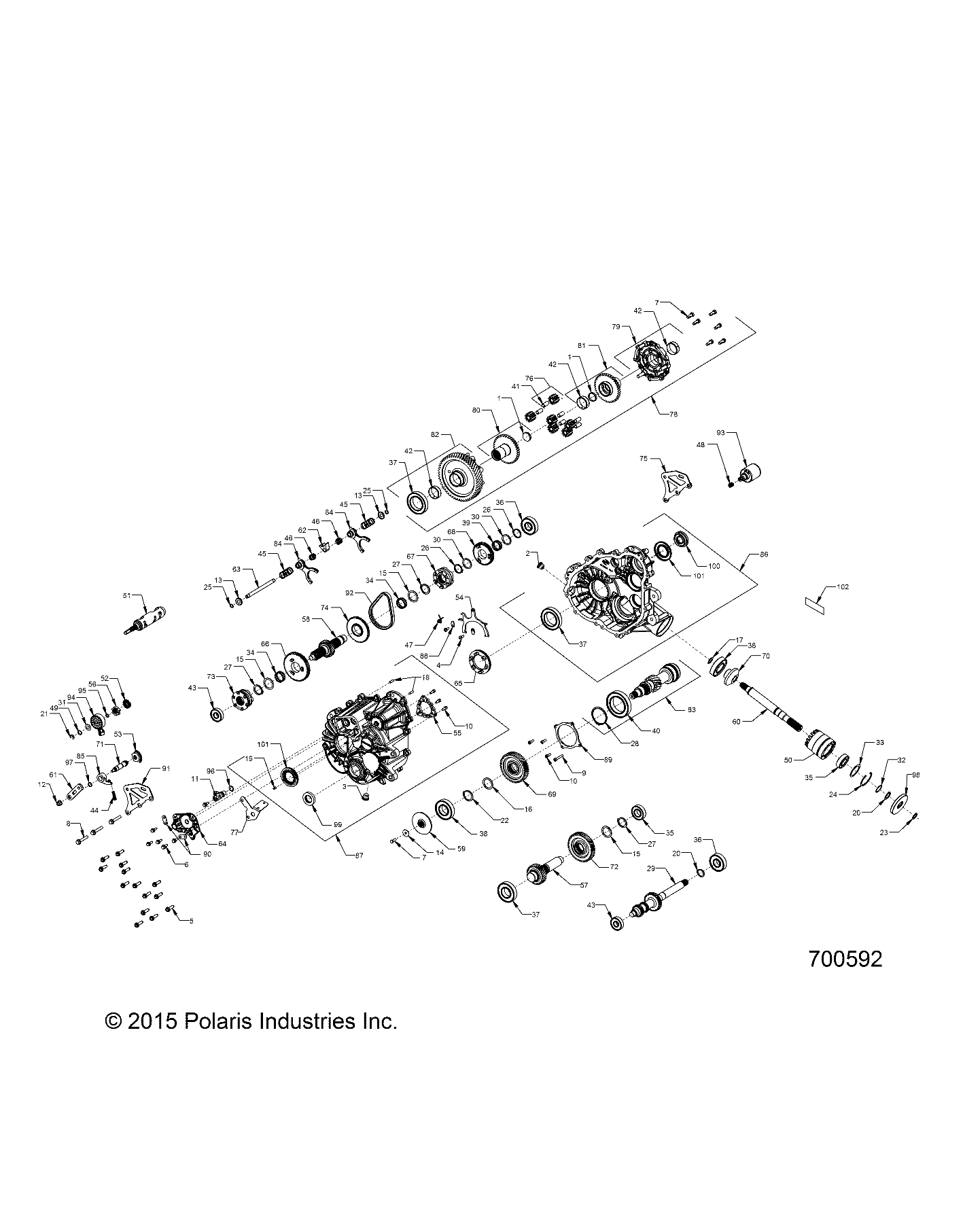 Part Number : 3235832 CASE SUBASSEMBLY  RIGHT