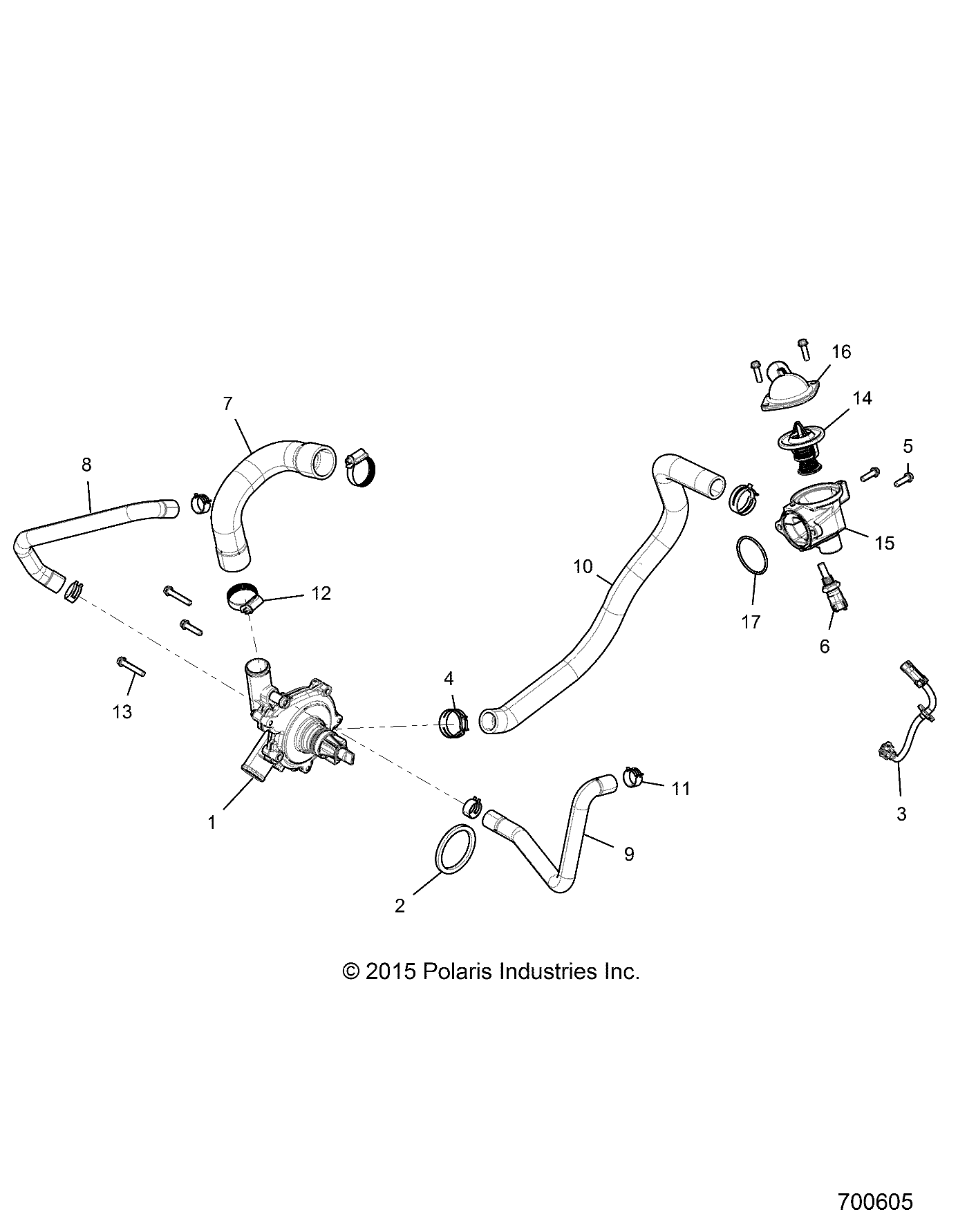 Part Number : 5415599 BYPASS HOSE