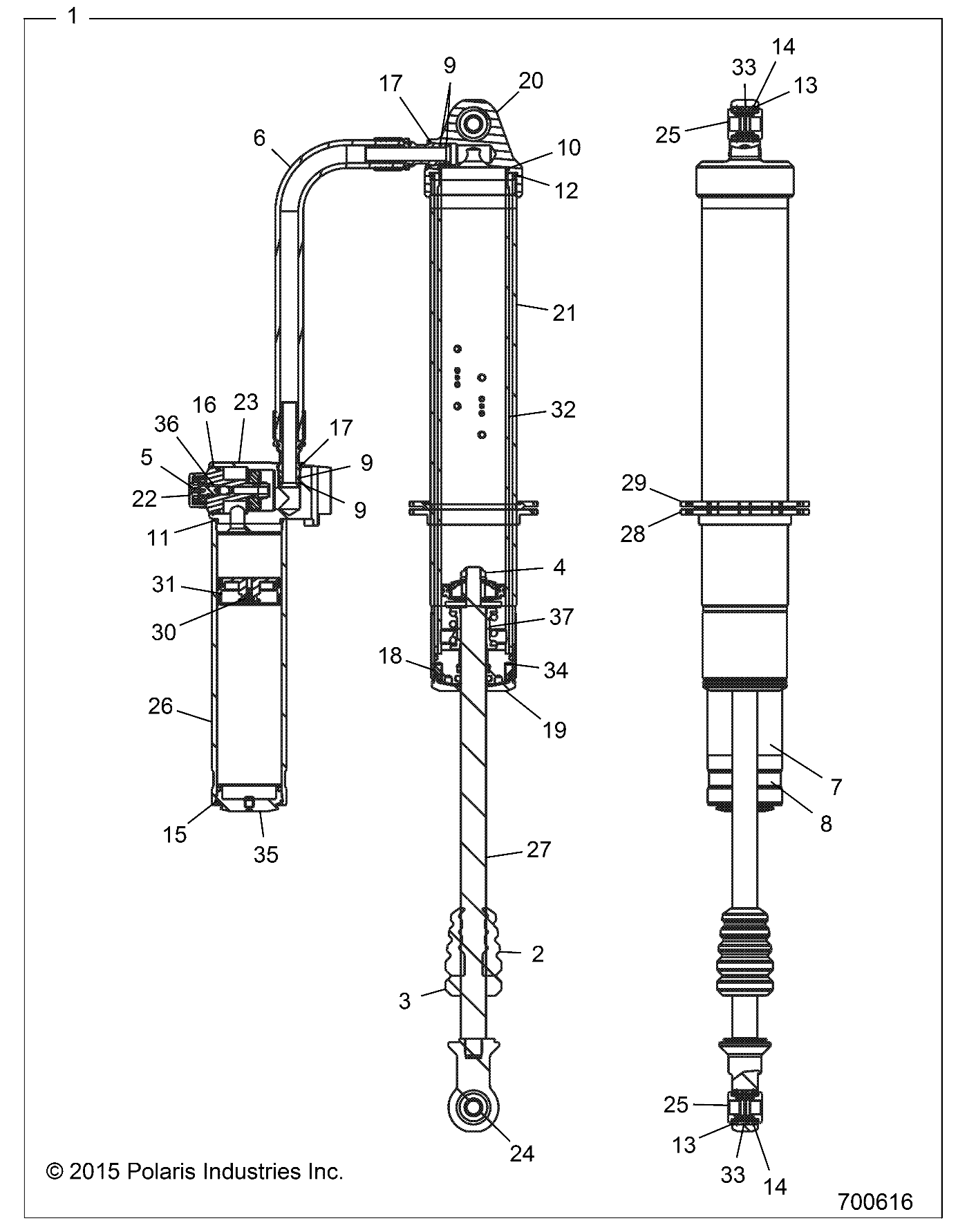 Part Number : 1501176 SHAFT  .875 X 17.1