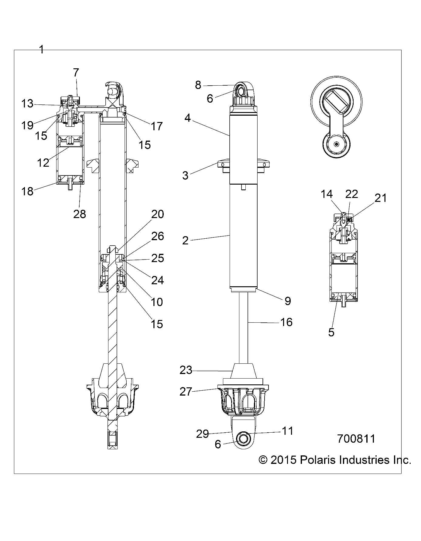 Foto diagrama Polaris que contem a peça 1800761