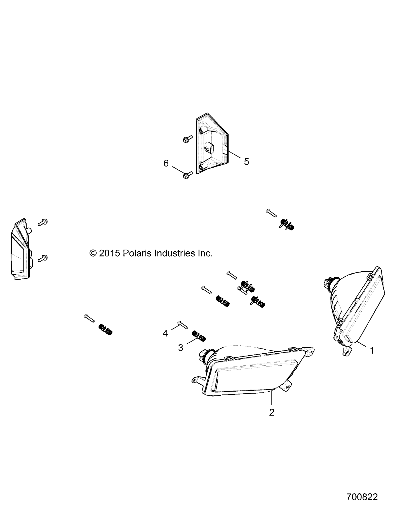 Foto diagrama Polaris que contem a peça 2413682