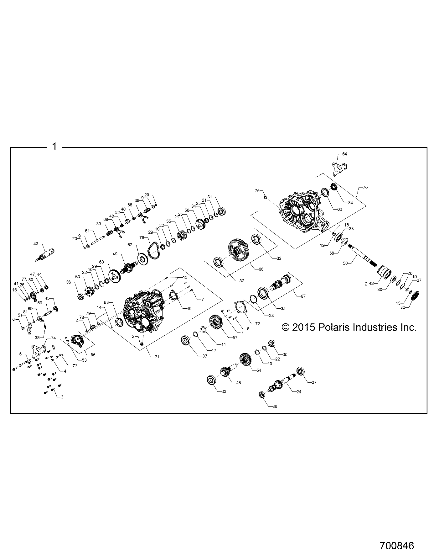 Foto diagrama Polaris que contem a peça 3235942