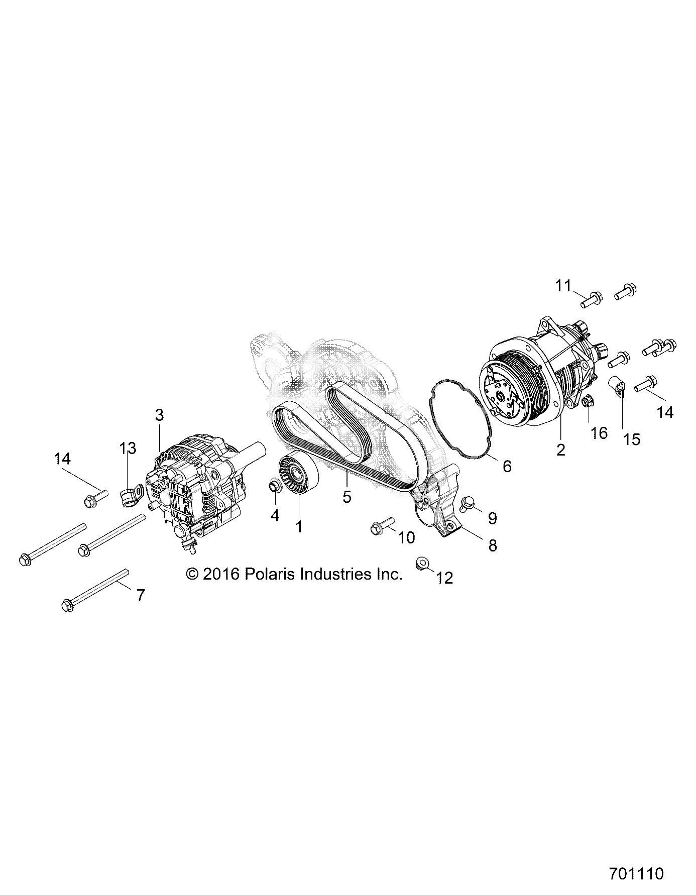 Part Number : 3023108 HVAC COMPRESSOR