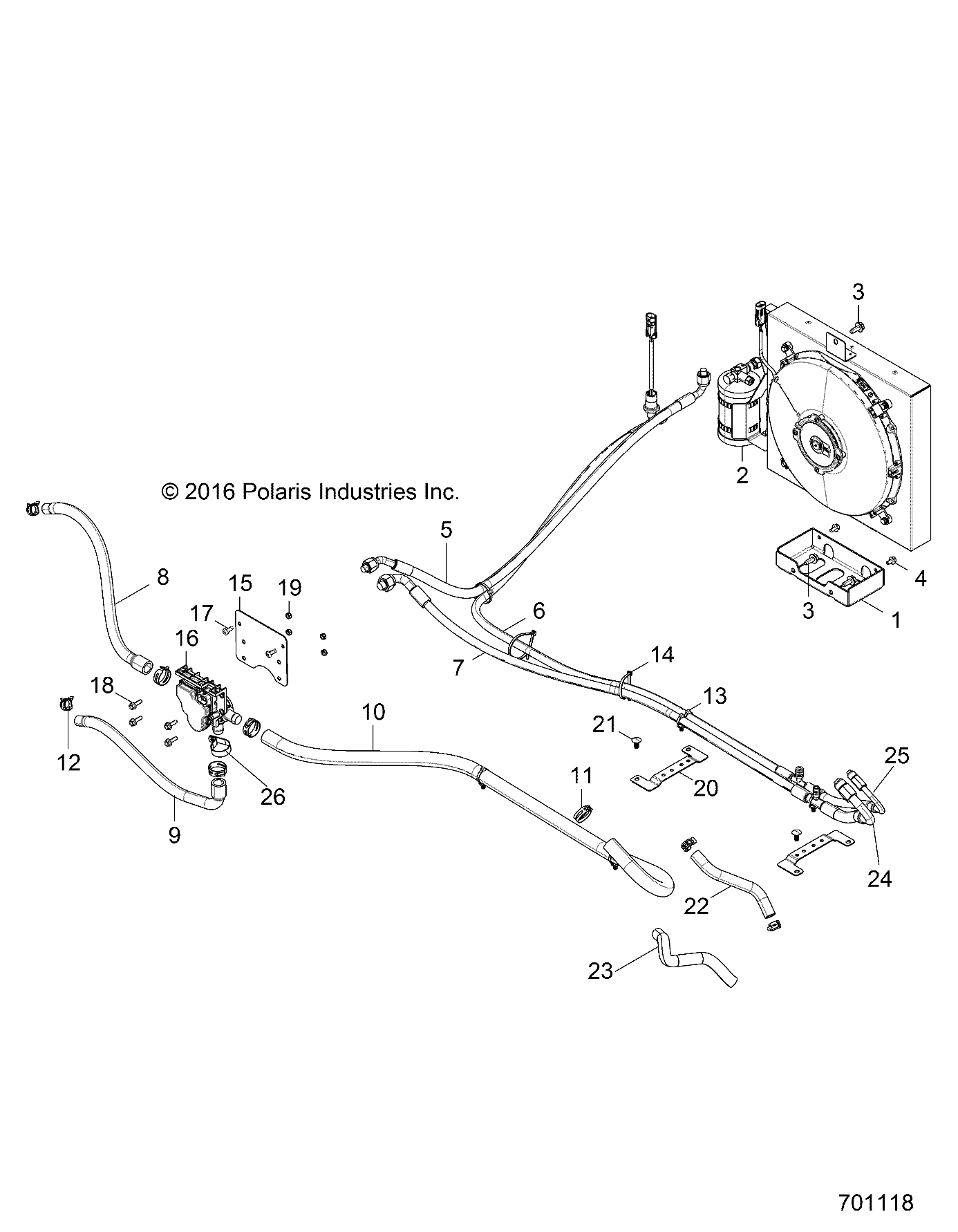 Part Number : 2413722 CONDENSOR-A/C RGR