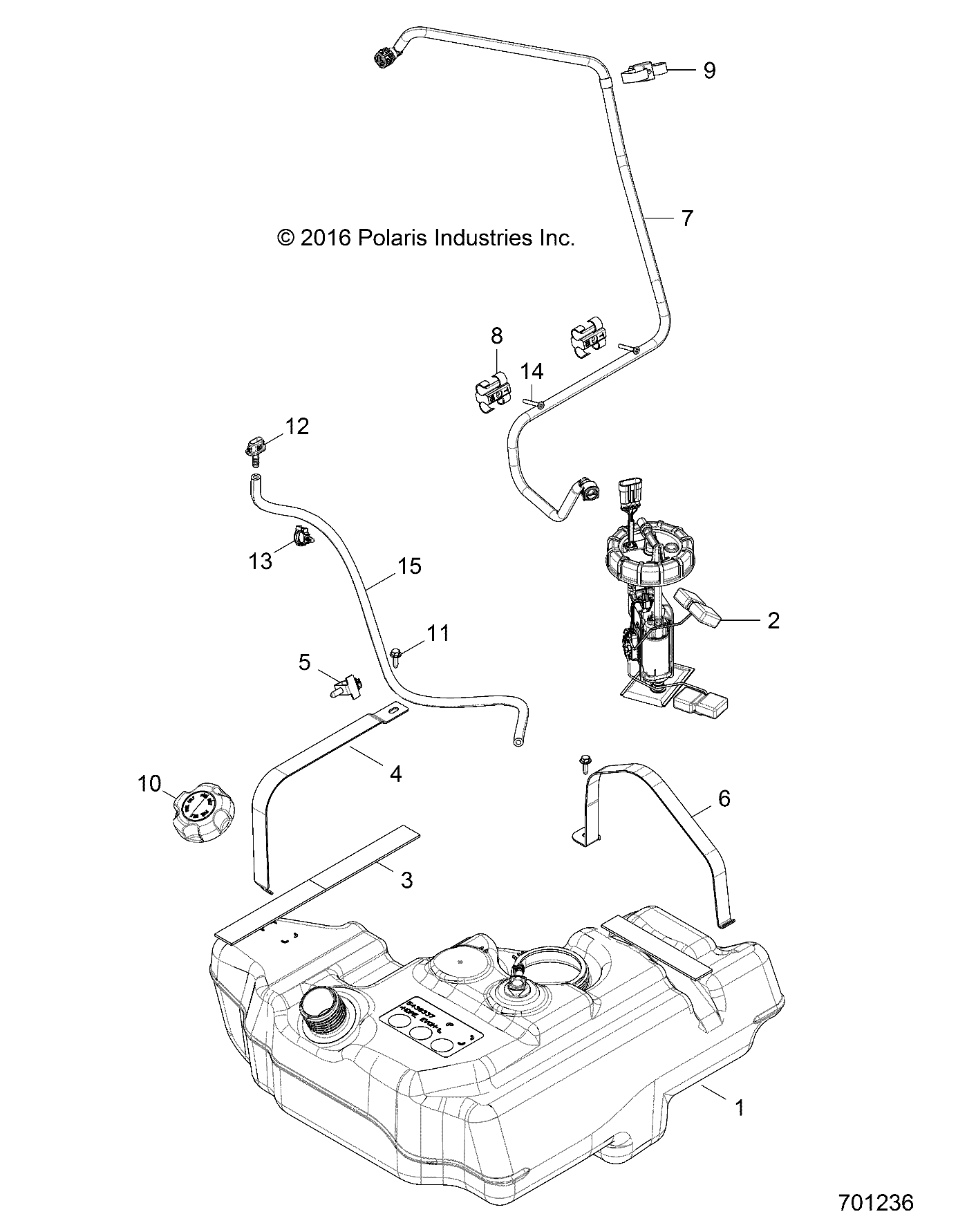 Part Number : 2207253 KIT-FUEL PUMP