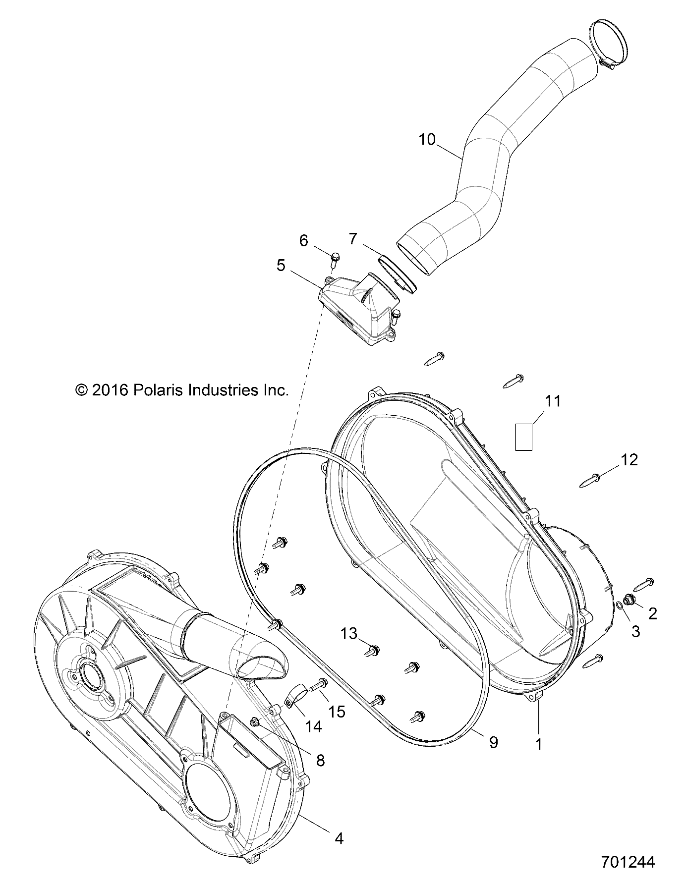 Part Number : 2636954 CLUTCH COVER ASSEMBLY  INNER