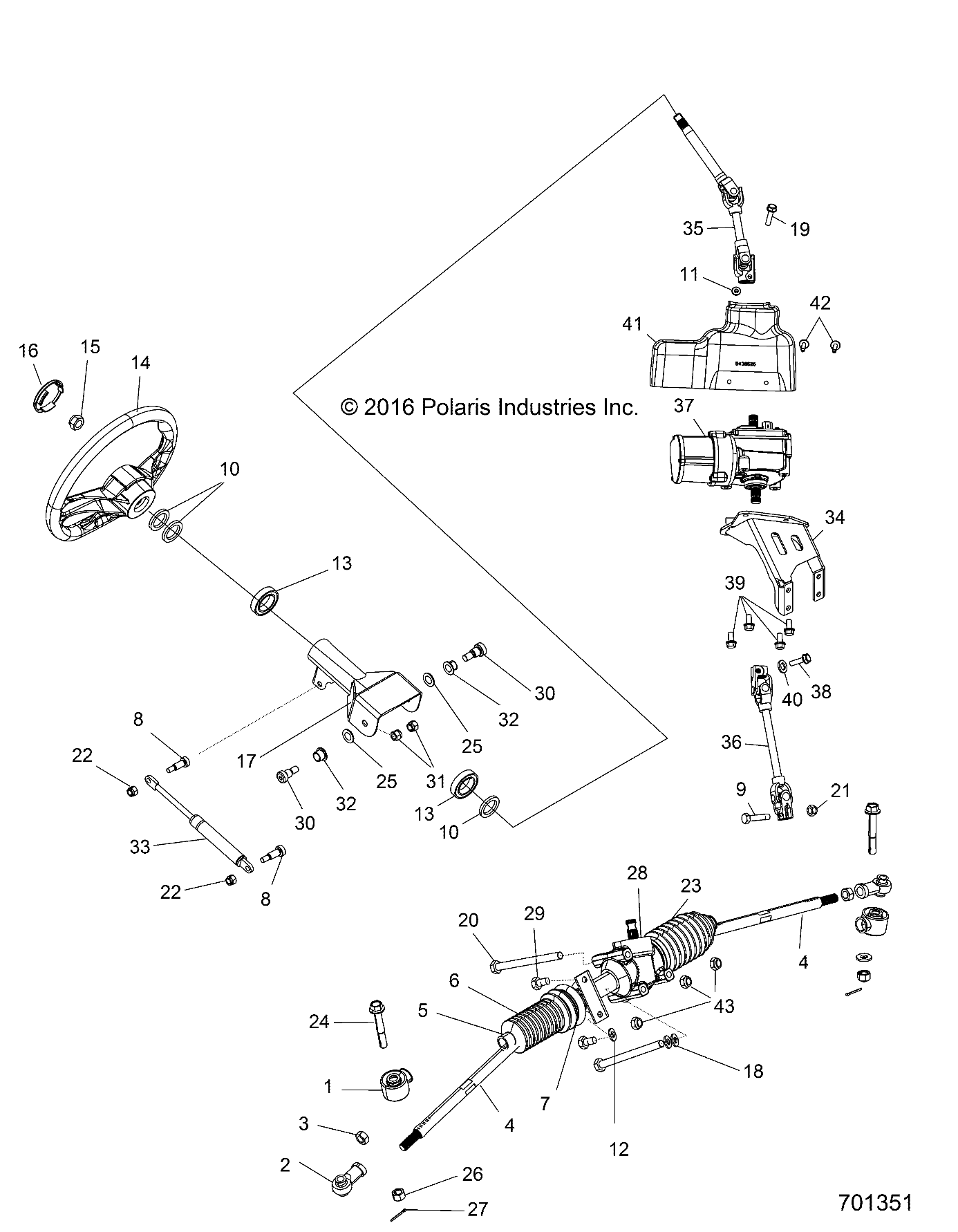 Part Number : 1022640-458 WELD-MOUNT EPS BLK