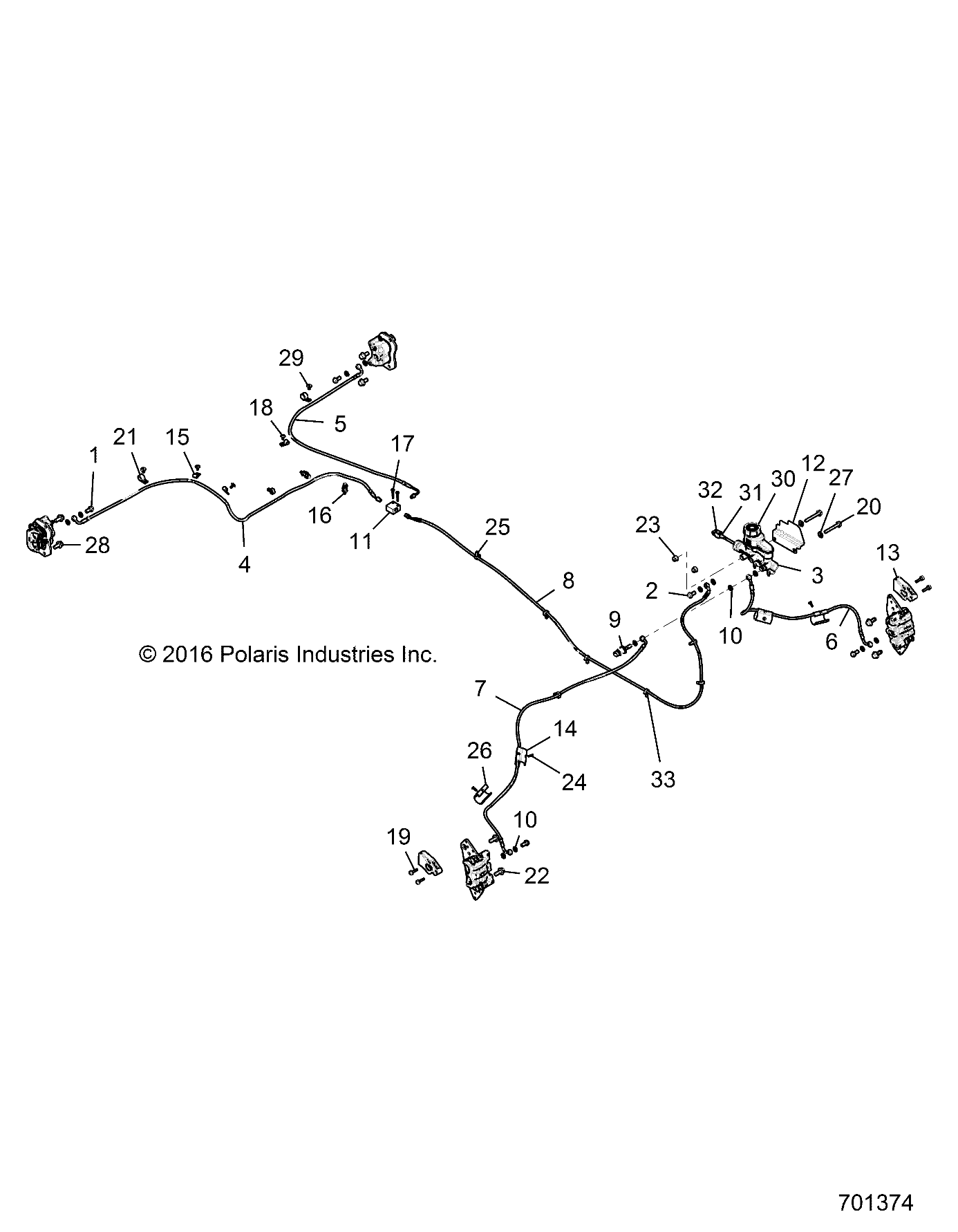 Foto diagrama Polaris que contem a peça 1912259