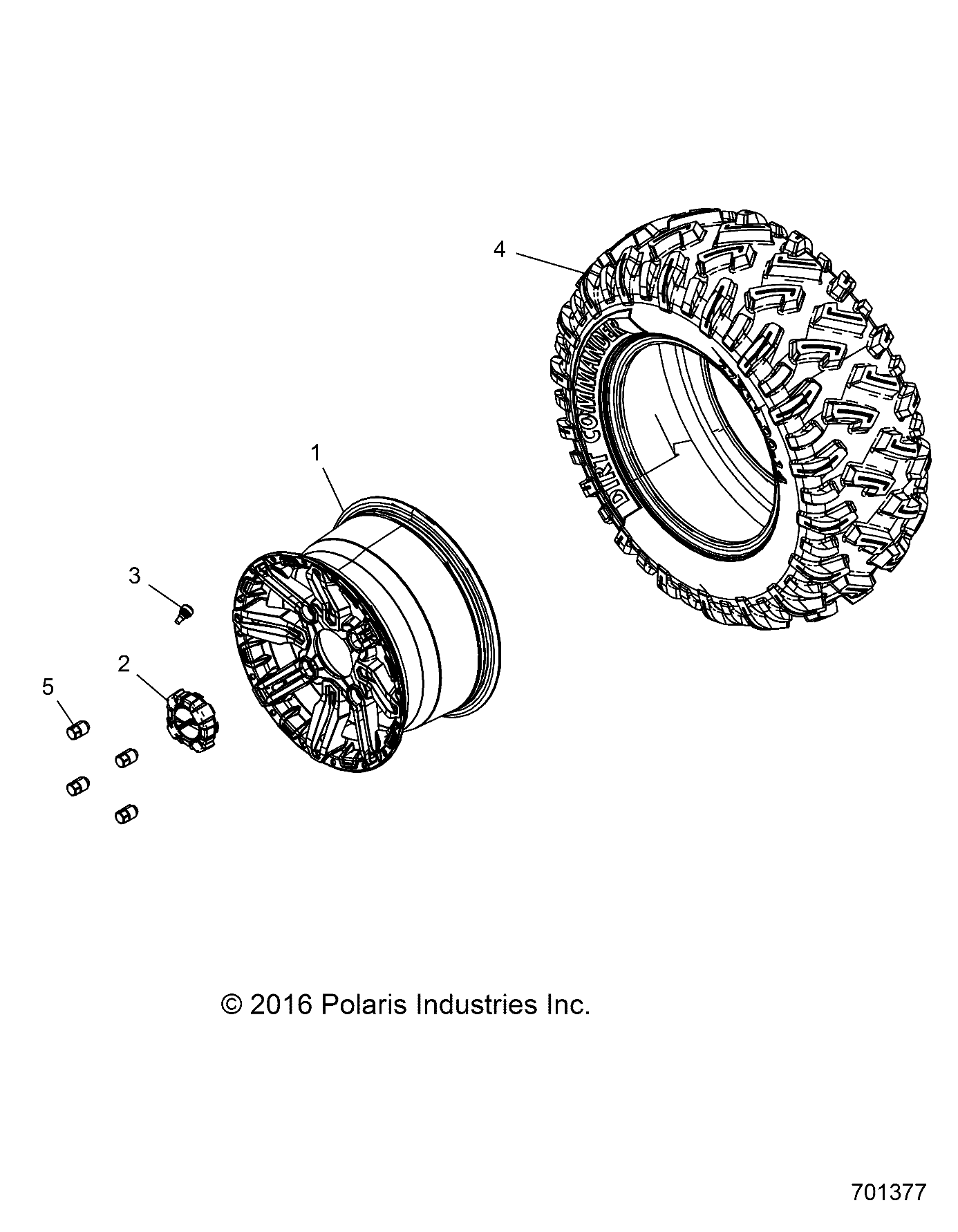 Part Number : 5416339 TIRE-REAR 27X11 R14 E-MARK