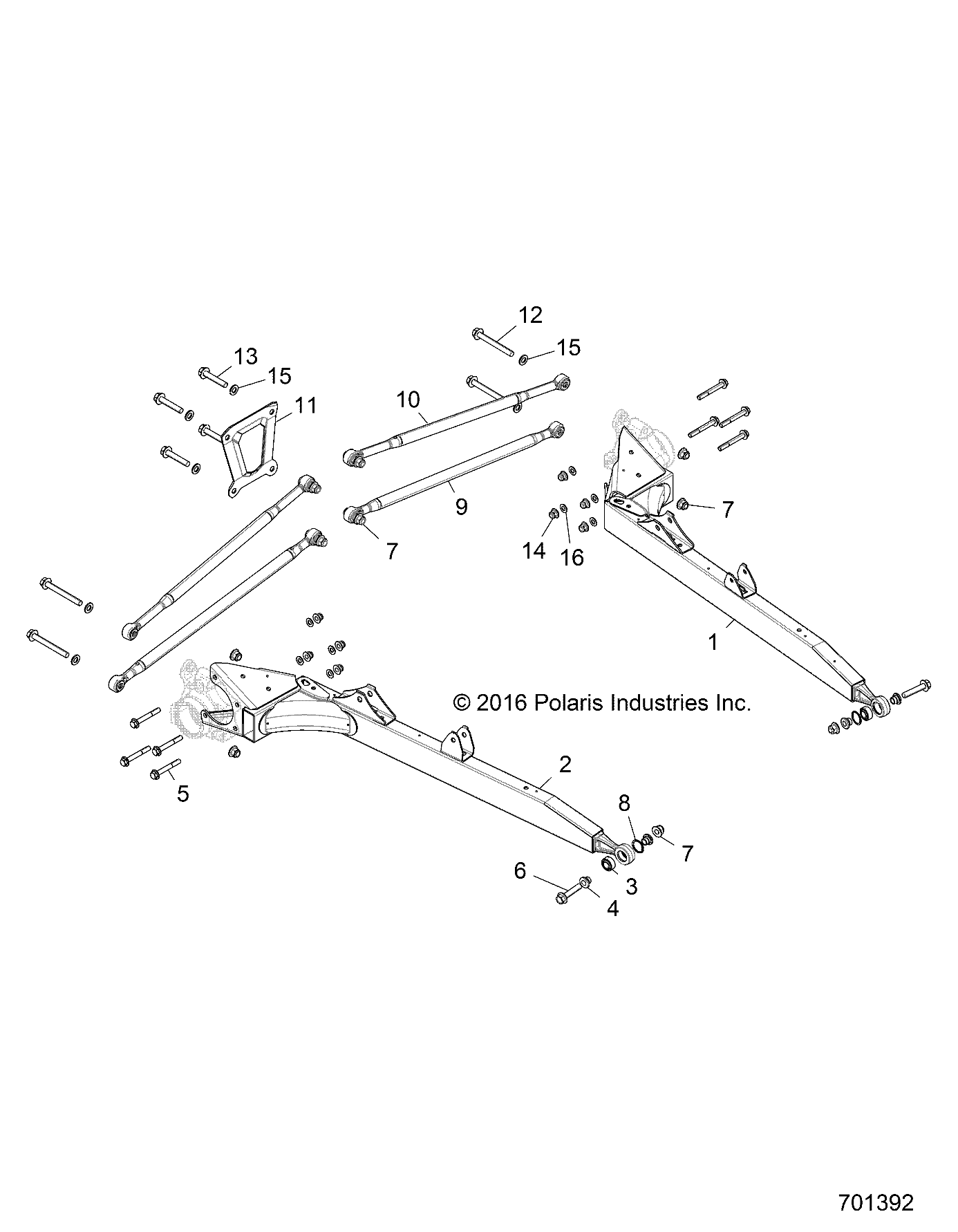 Part Number : 1543744-385 ASM-RADIUS ROD C.SLV