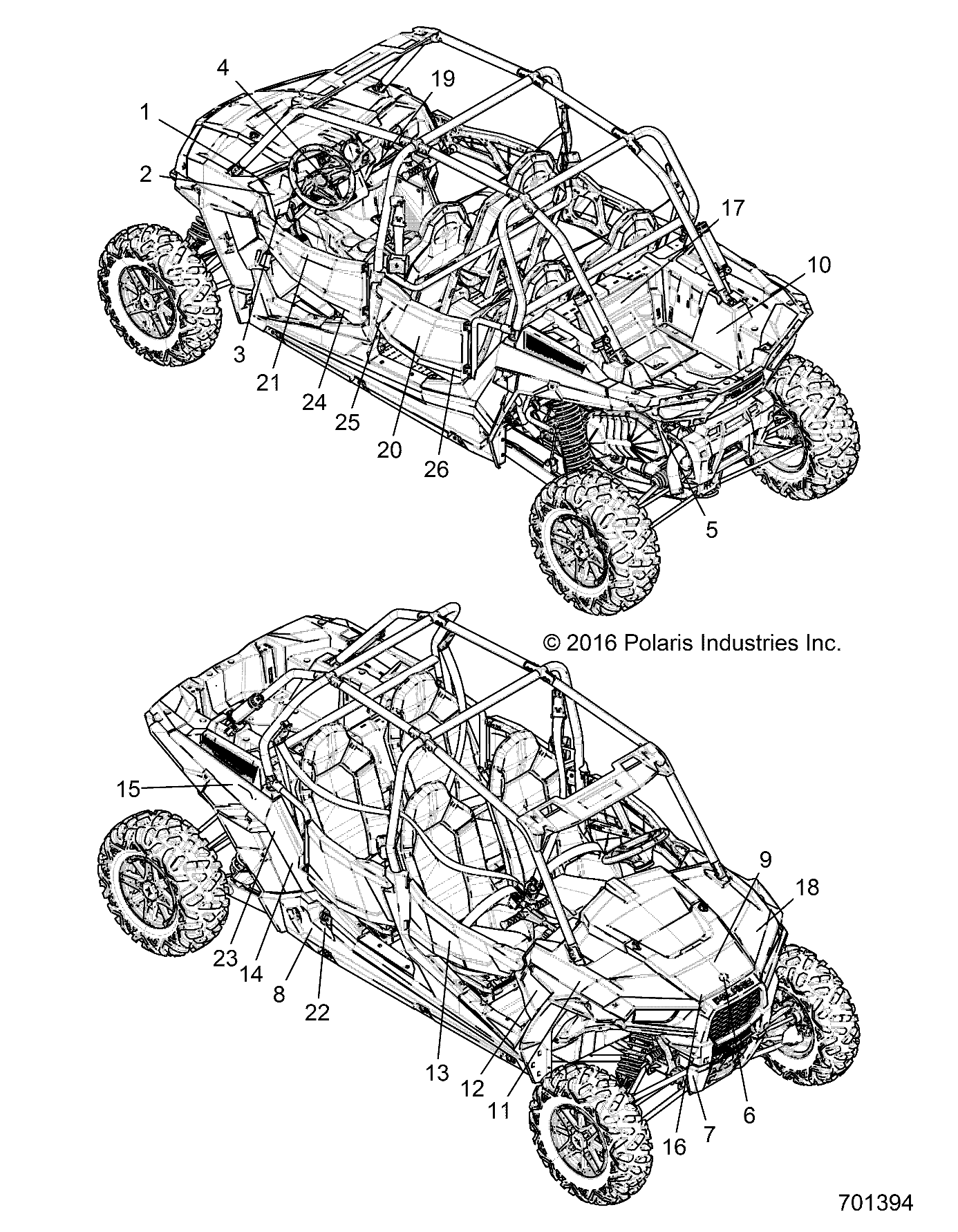 Part Number : 7186609 DOOR DECAL  LEFT