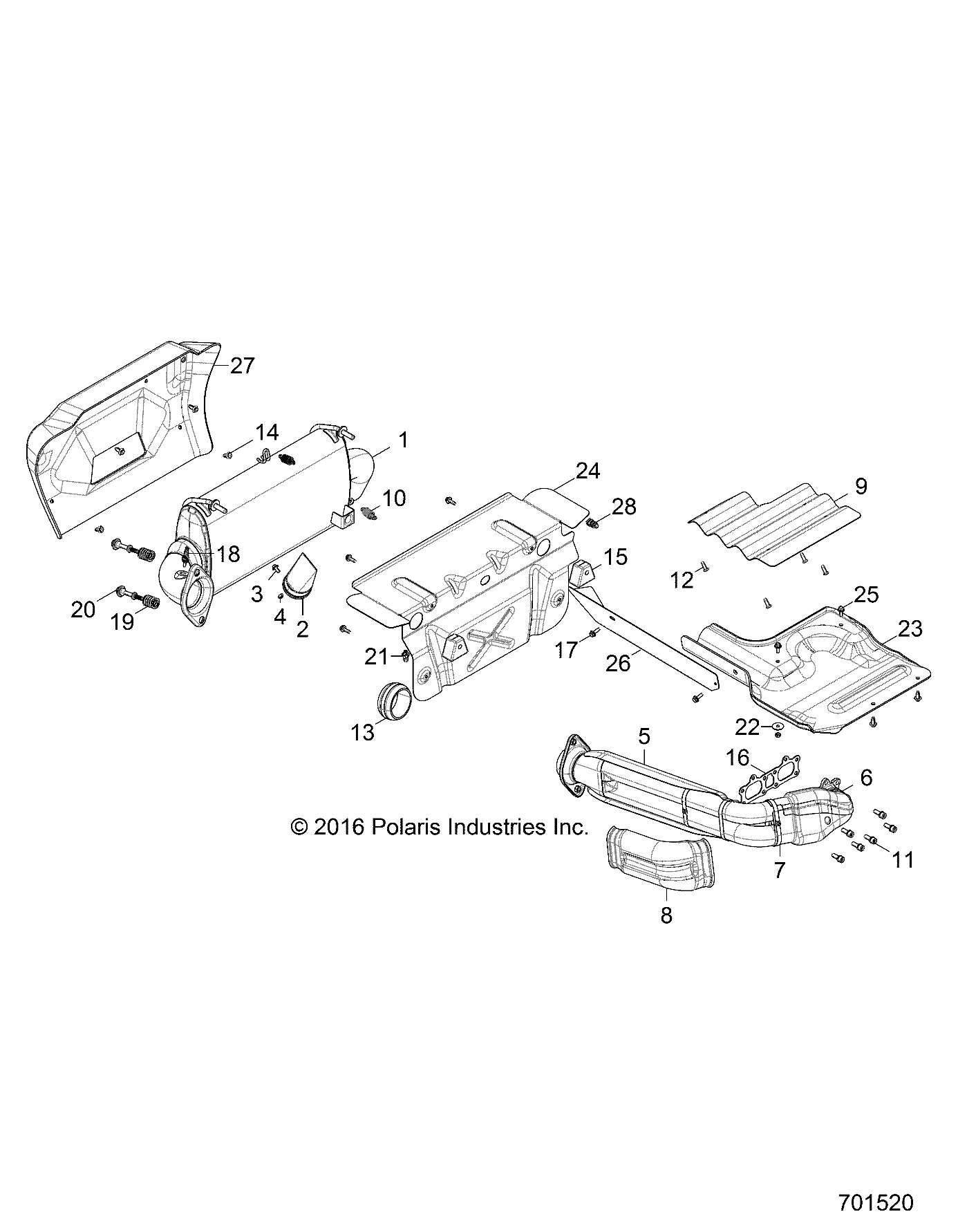 Foto diagrama Polaris que contem a peça 1262595