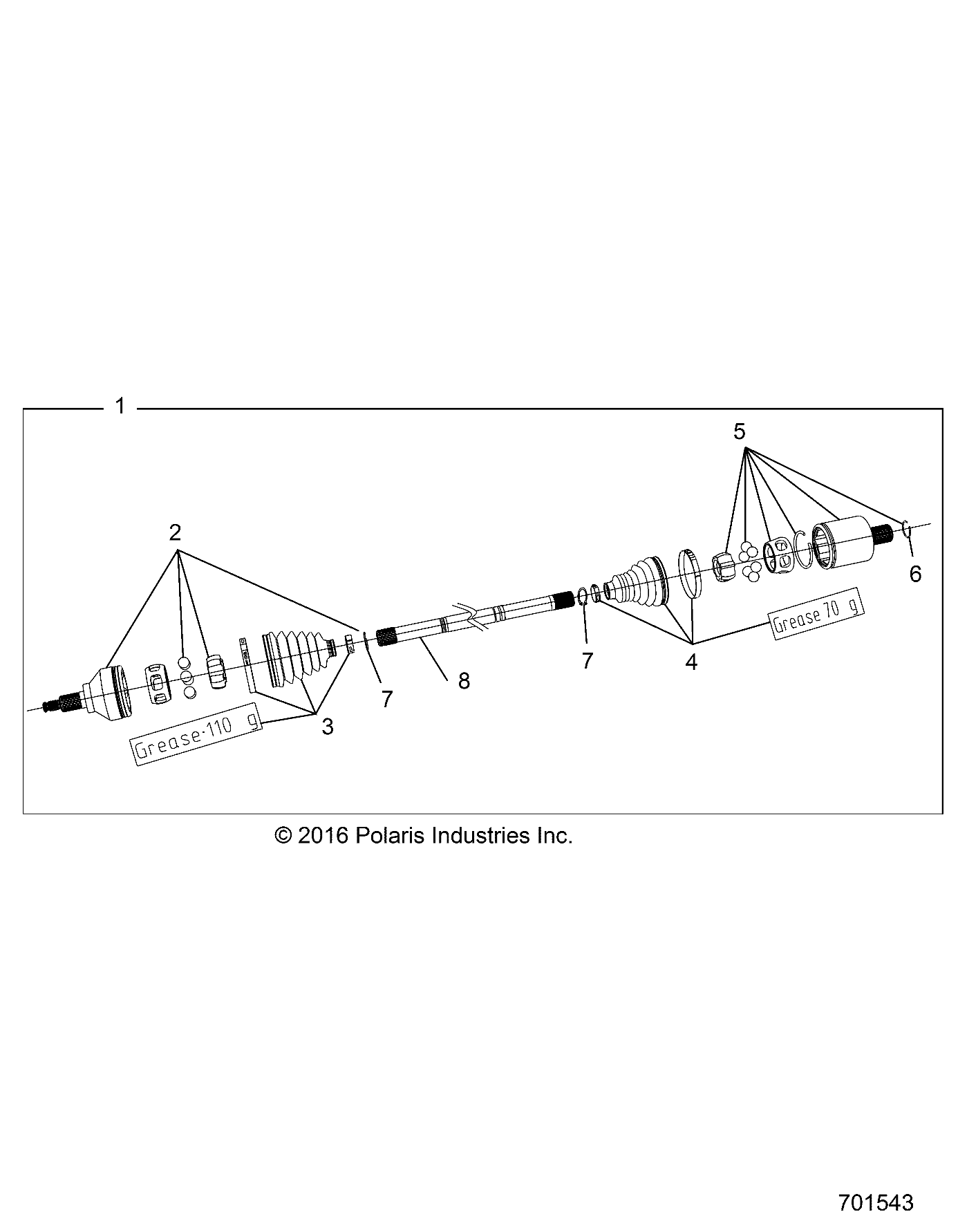 Foto diagrama Polaris que contem a peça 3235935