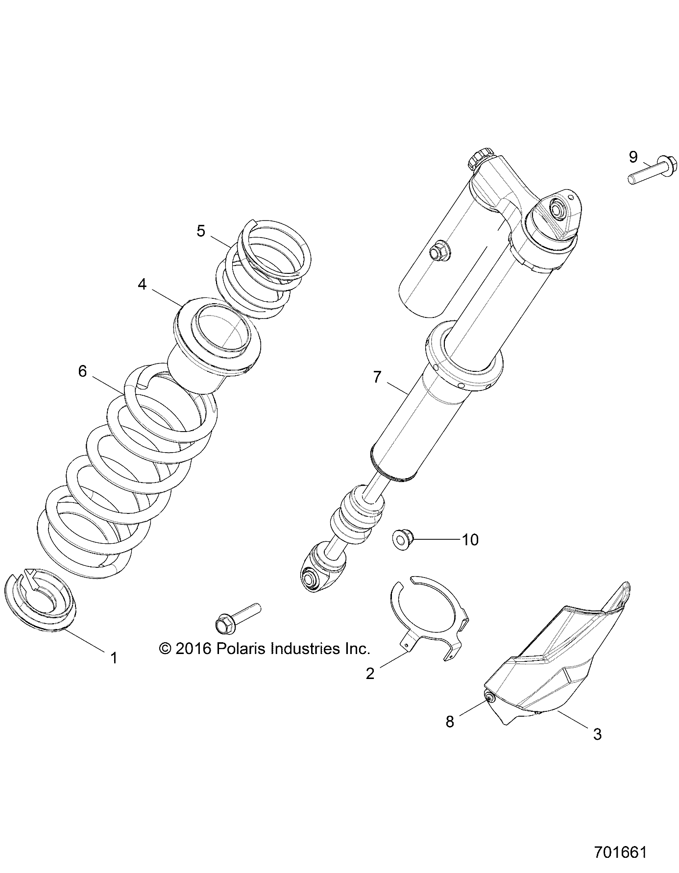 Part Number : 7044890 SHOCK  REAR