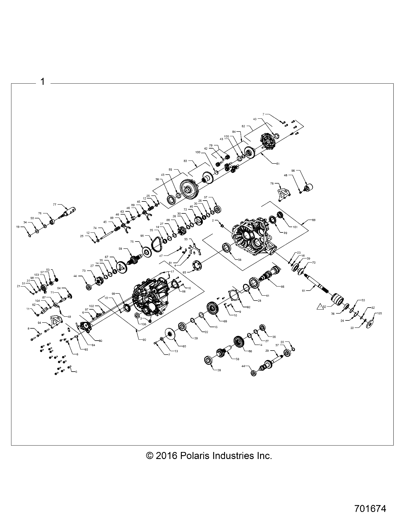 Part Number : 1333777 ASM-GEARCASE DIESEL EU/TR