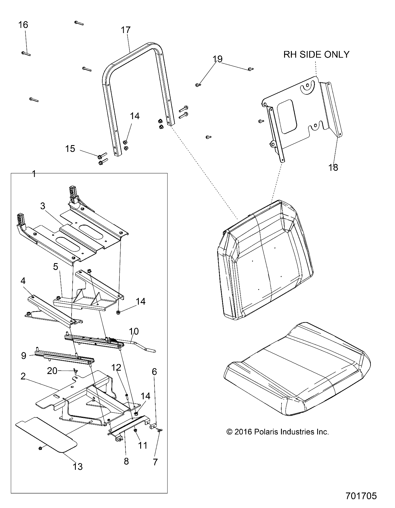 Part Number : 7520588 SCREW-WING M6X20