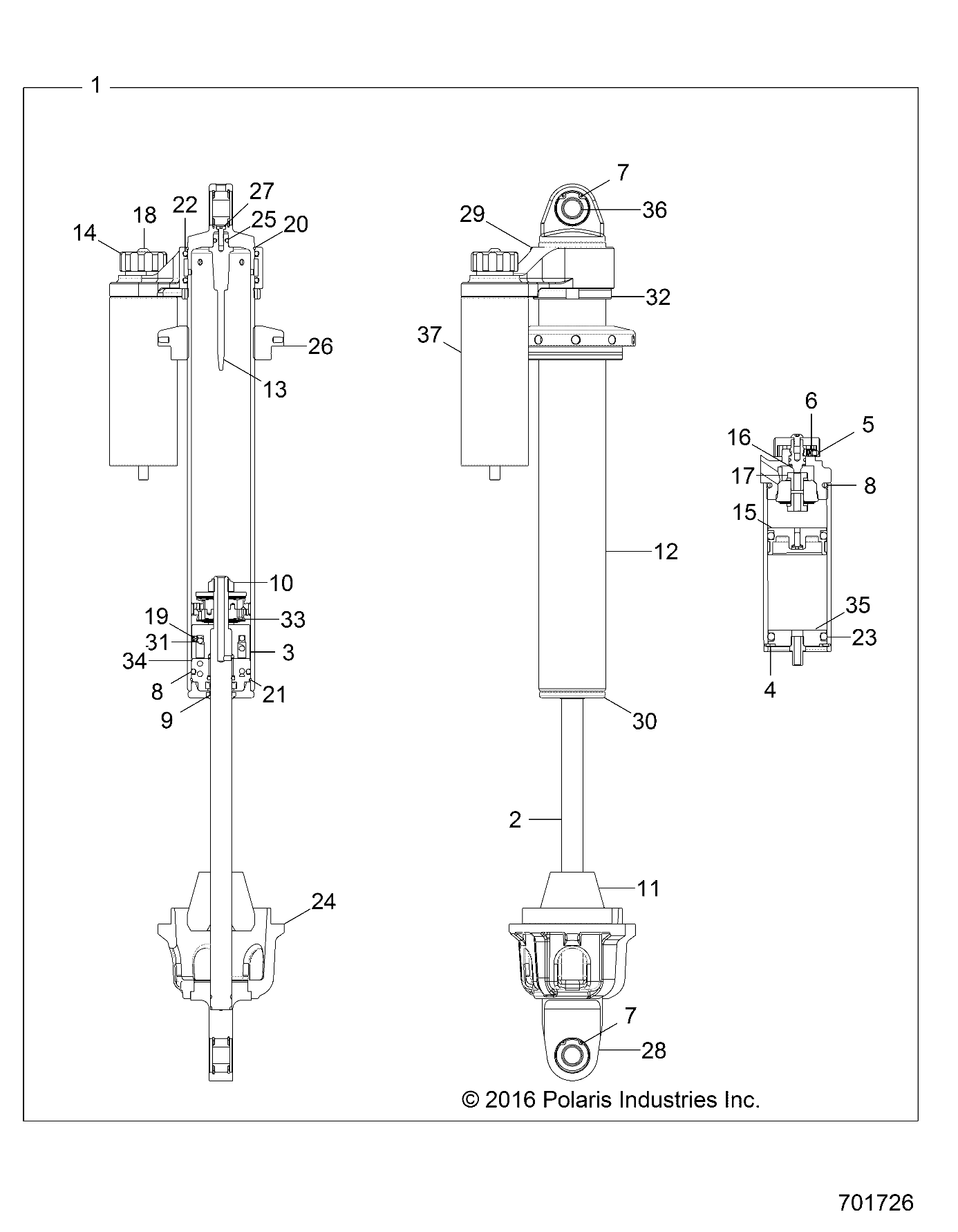 Part Number : 1800866 BRIDGE-2 ADJ CLEAR 1620011-AC