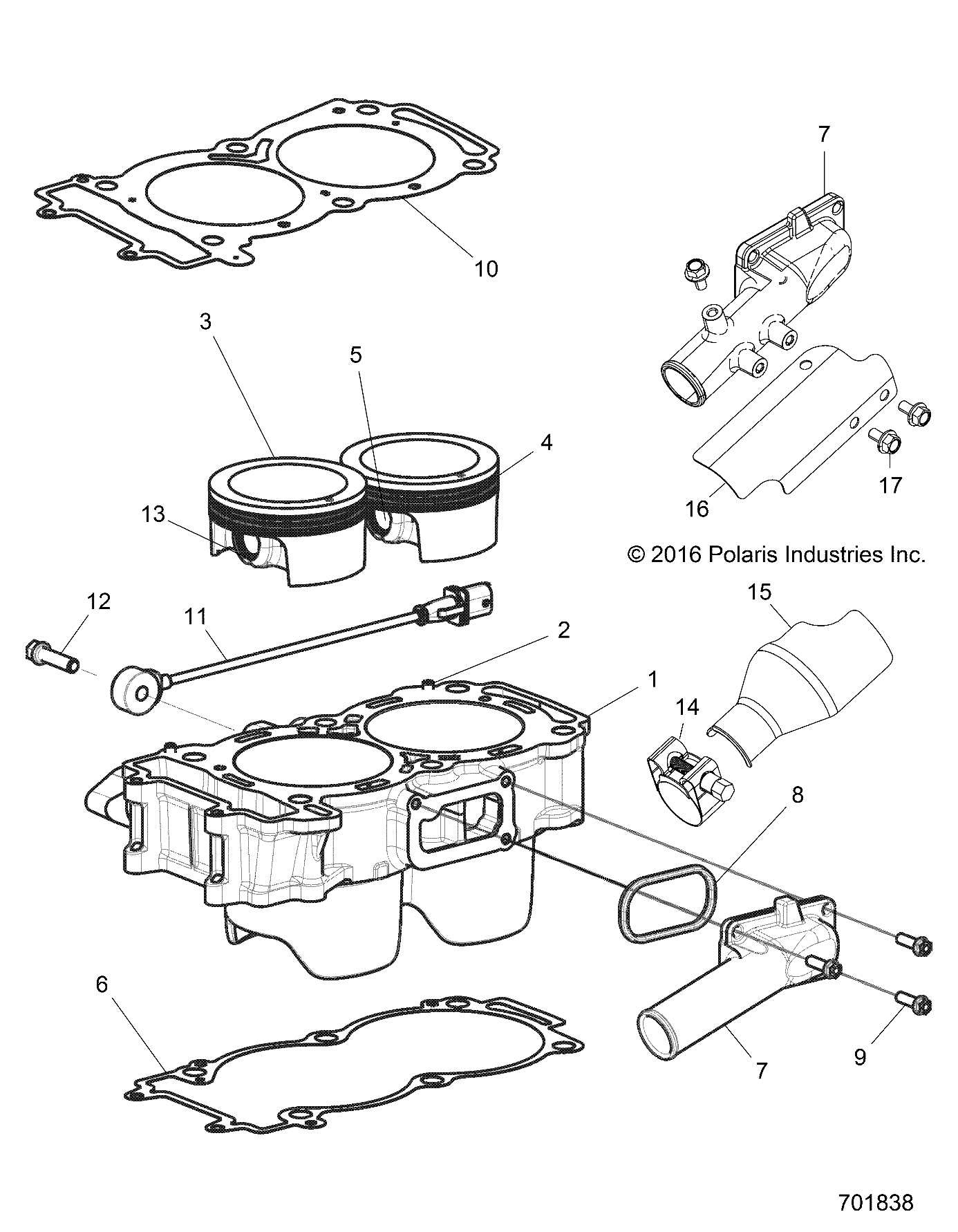 Part Number : 5264204 SHIELD HEAT BOLTED-COOLANT