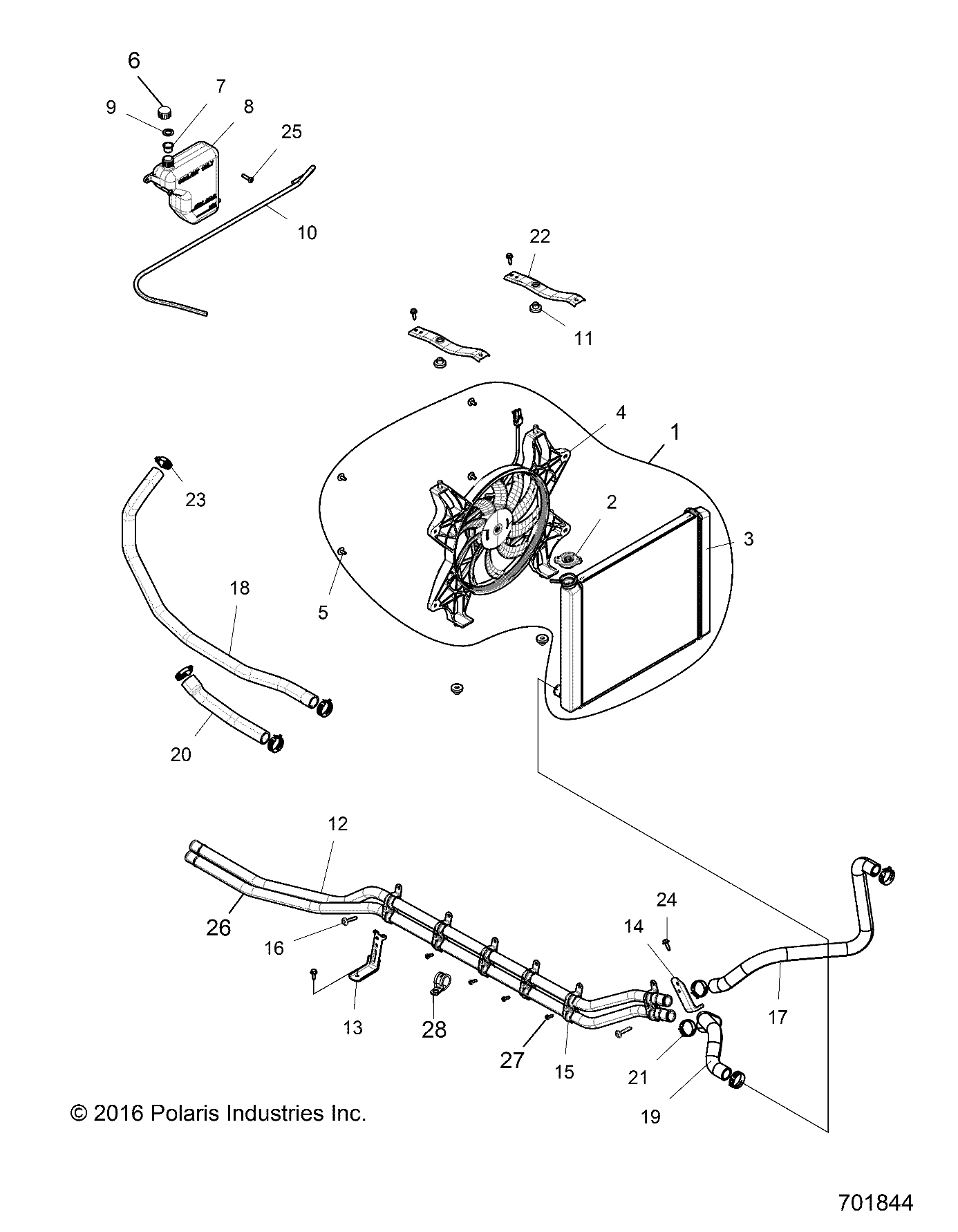 Part Number : 5140403 TUBE-COOLANT 1 IN