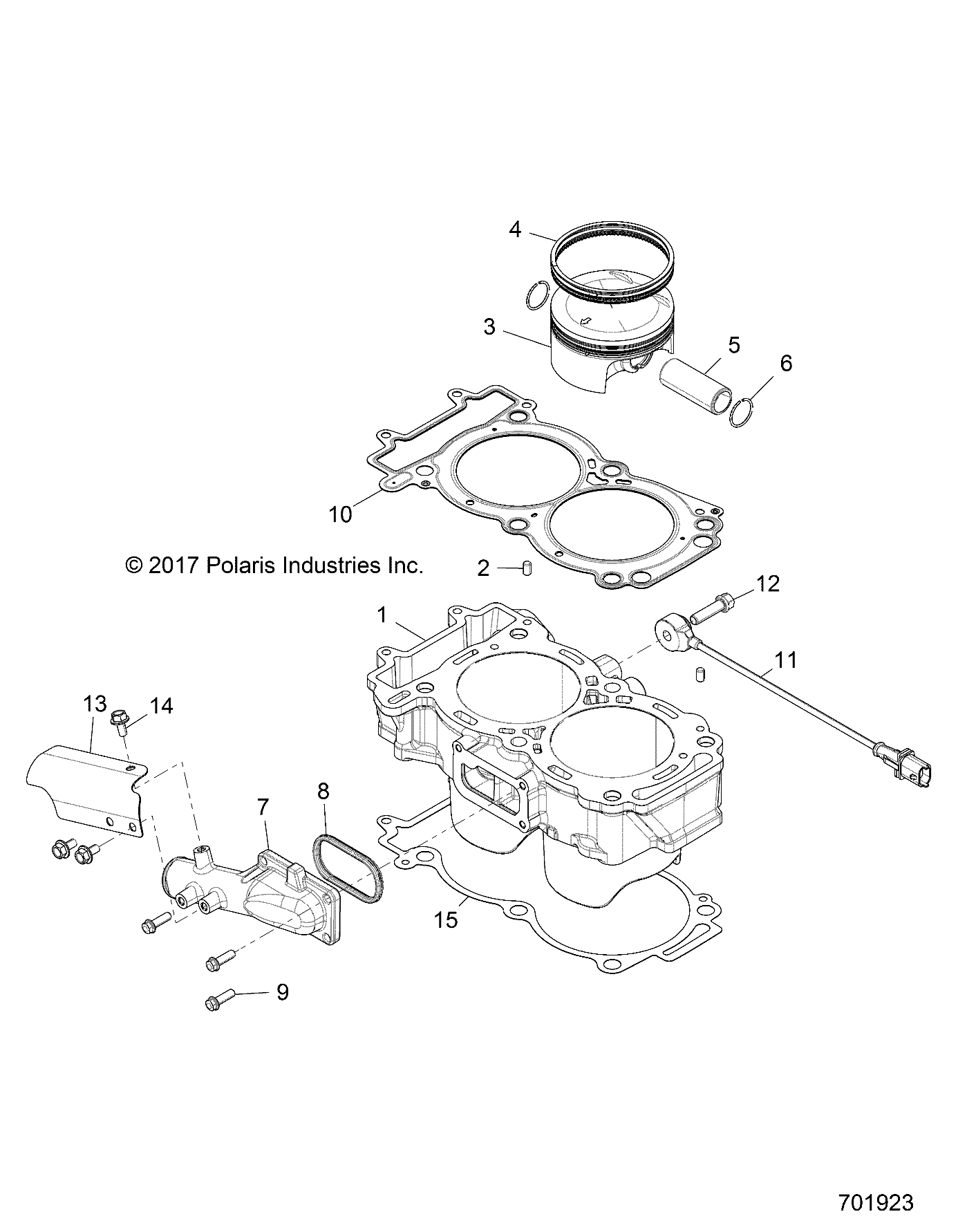 Part Number : 5814501 GASKET- CYL HEAD  4 LAYER