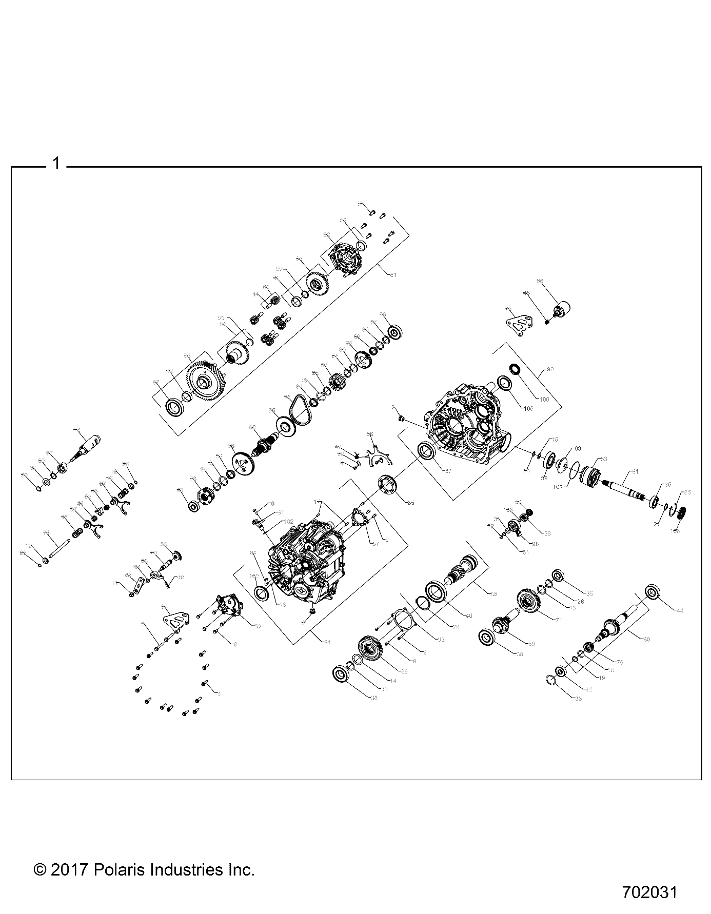 Part Number : 3236125 OUTPUT SHAFT  FRONT