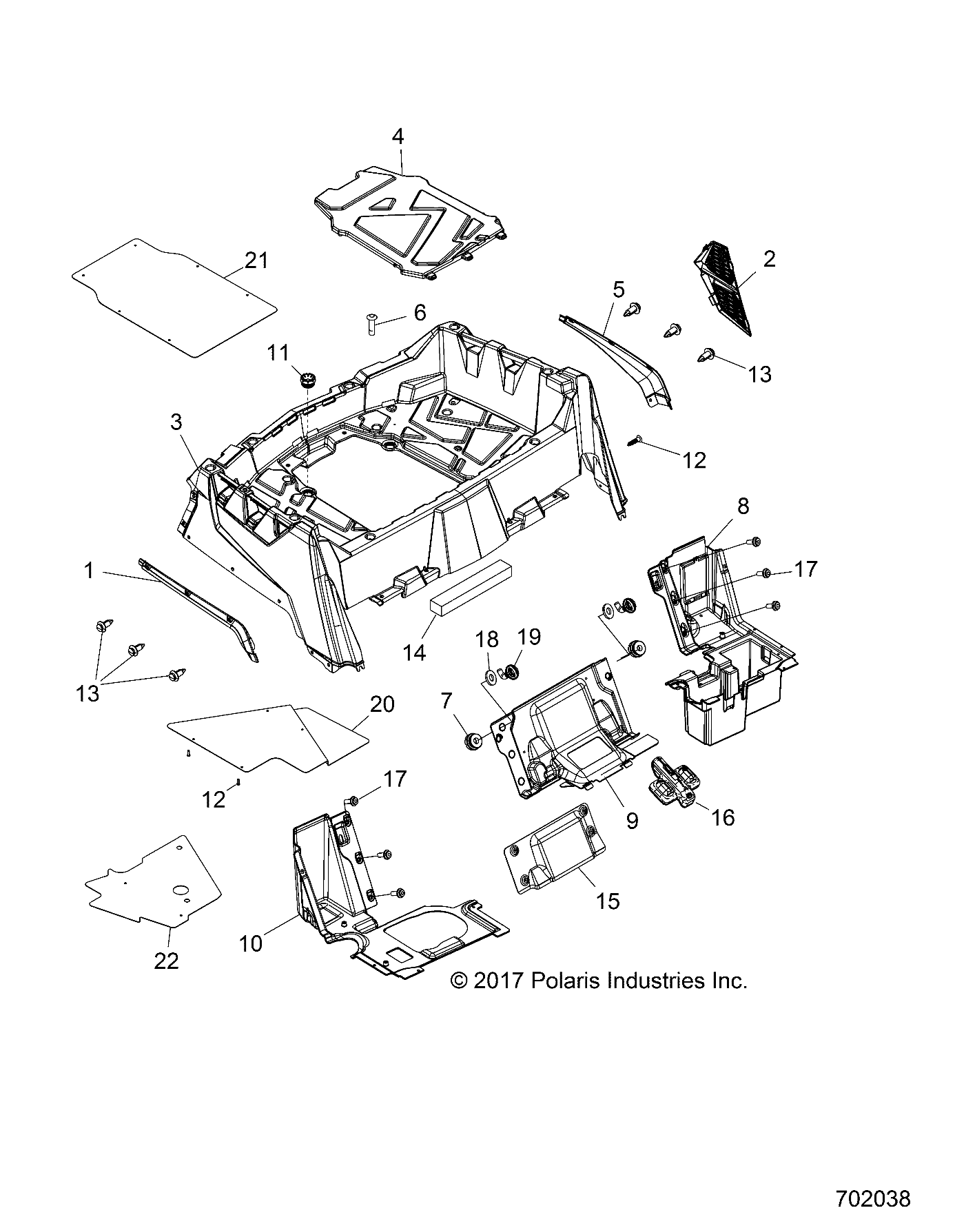 Part Number : 5264458 SHIELD-HEAT BOX REAR