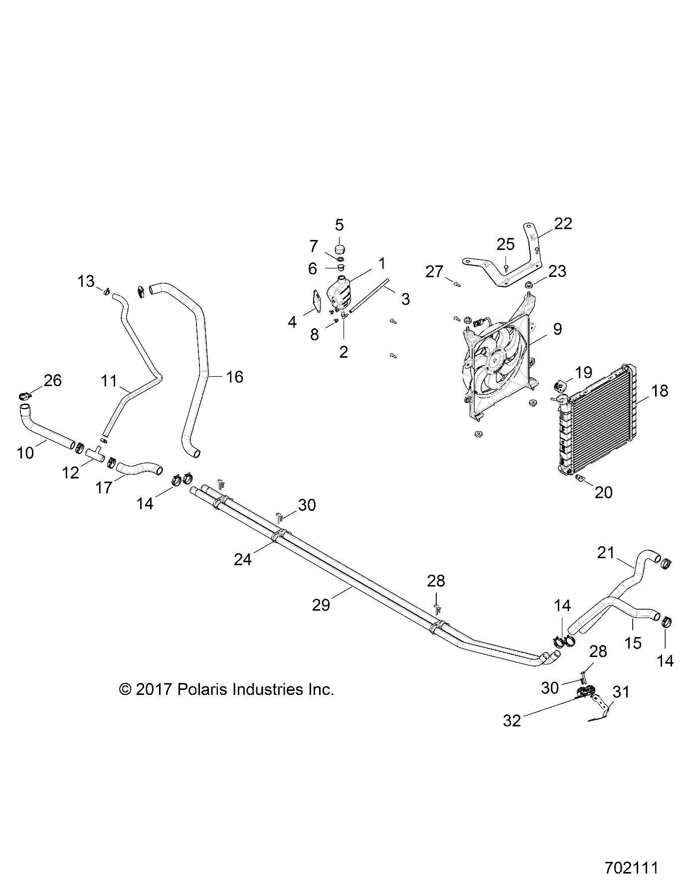 Part Number : 5141421 COOLANT TUBE  1 IN  CREW