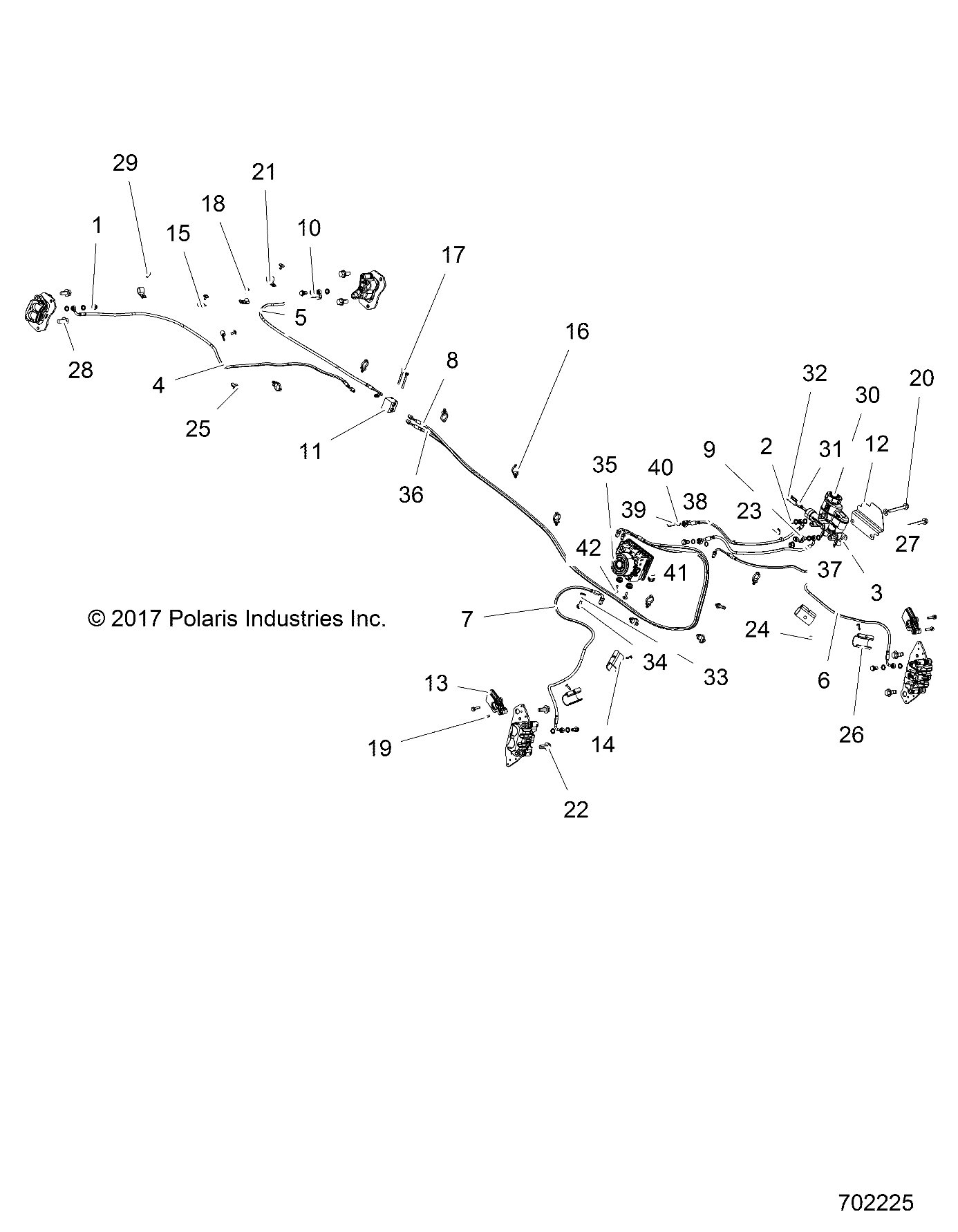 Foto diagrama Polaris que contem a peça 1912905