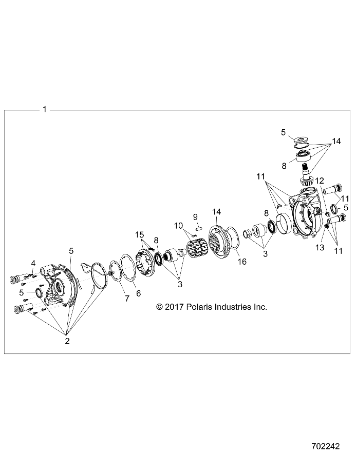 Part Number : 3236354 GEAR HOUSING AND PINION GEAR A