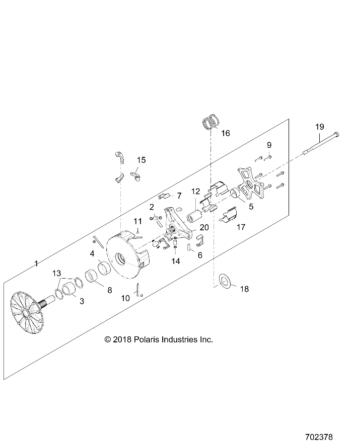 Part Number : 1323559 ASM-DRIVE CLUTCH BASIC