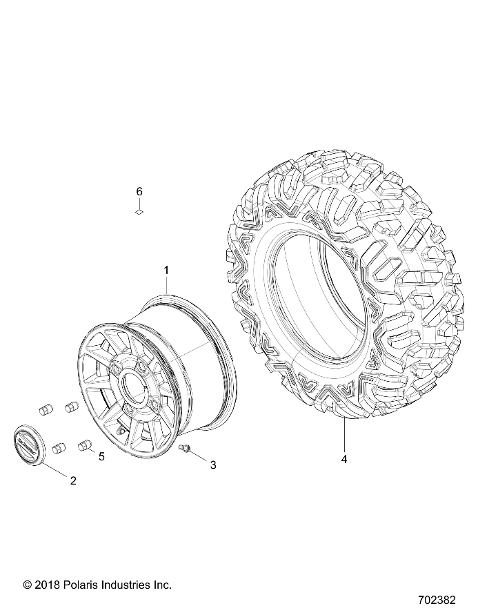 Part Number : 5416773 TIRE 32X10R15ITP COYOTE