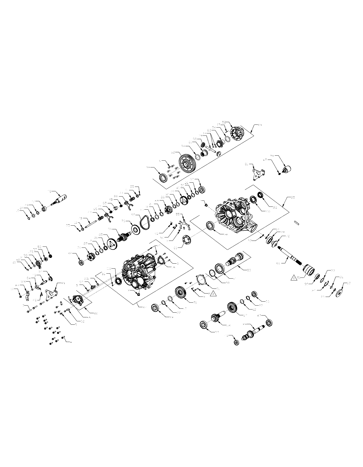 Foto diagrama Polaris que contem a peça 3236288