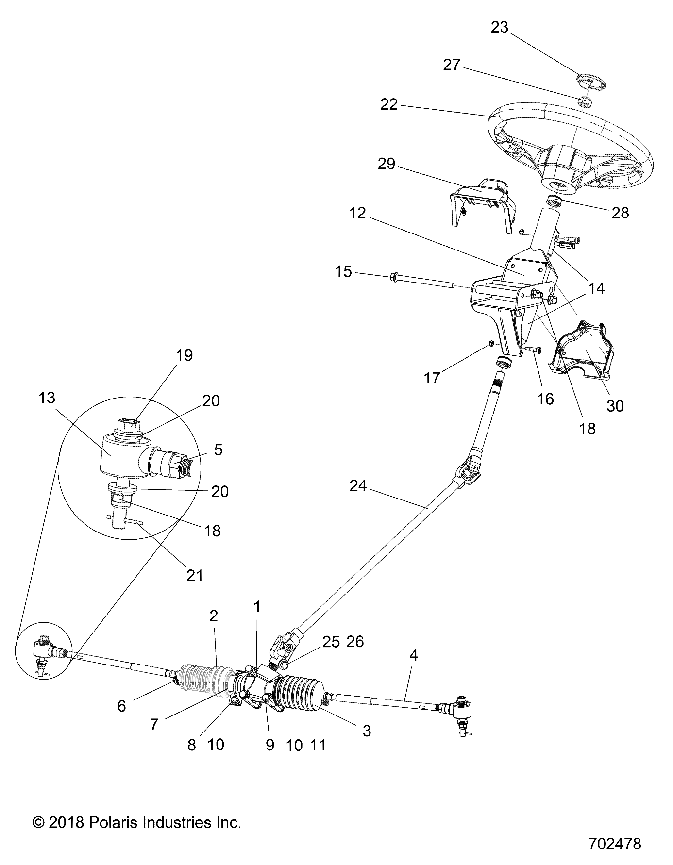 Part Number : 5451479-070 COVER-STEERING COLUMN LWR BLK